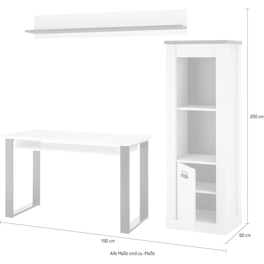 Home affaire Schrank-Set »SHERWOOD«, (3 St.)