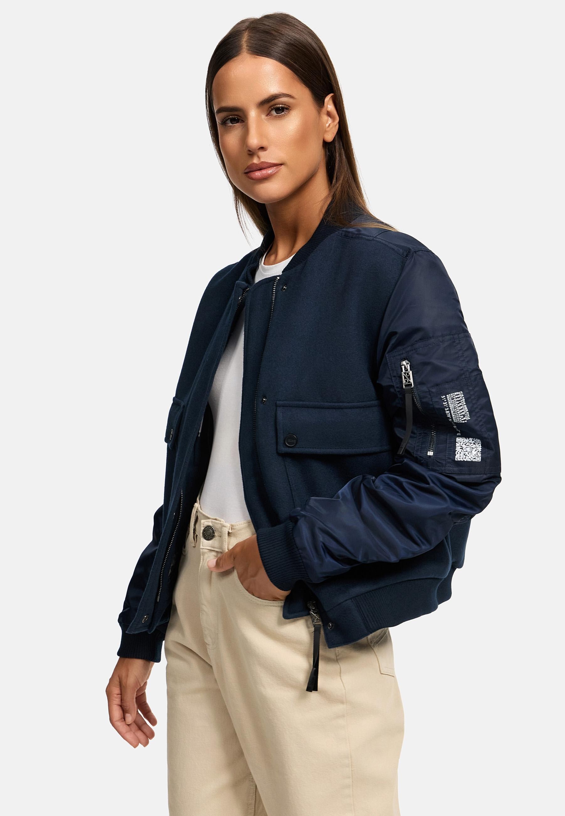 Navahoo Bomberjacke »Bomberjacke Willstehaben 14«