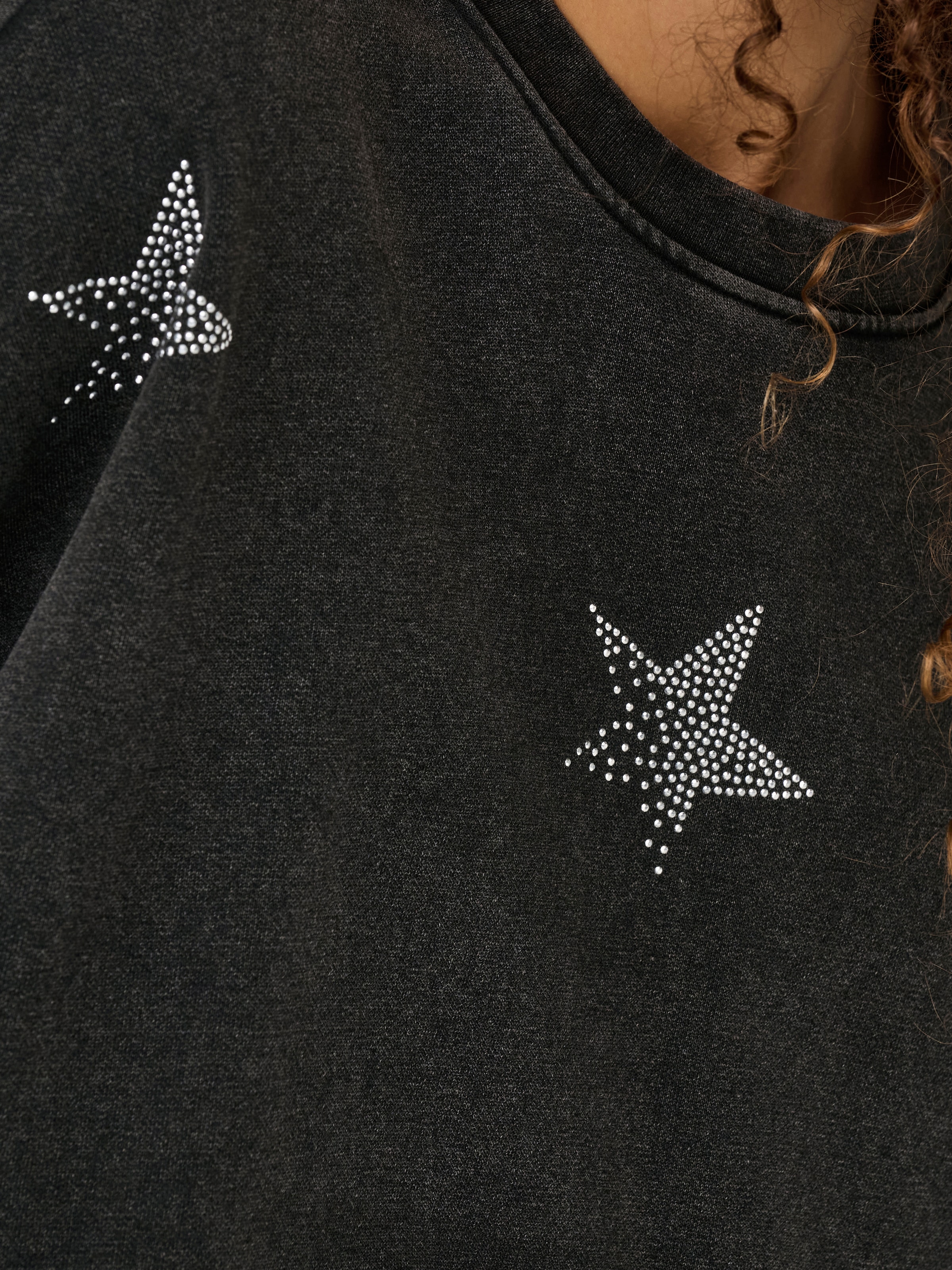 ONLY Sweatshirt »ONLINDA L/S O-NECK BOX CC SWT«
