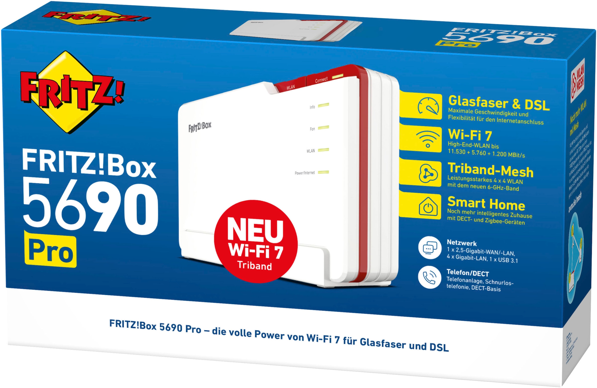 AVM WLAN-Router »FRITZ!Box 5690 Pro«