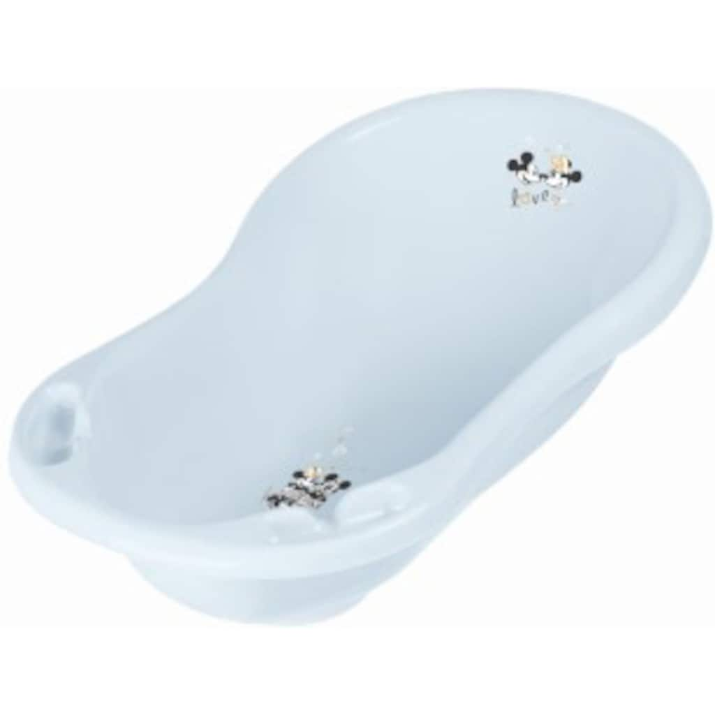 keeeper Babybadewanne »Maria - Mickey, hellblau«, mit Stöpsel, Made in Germany