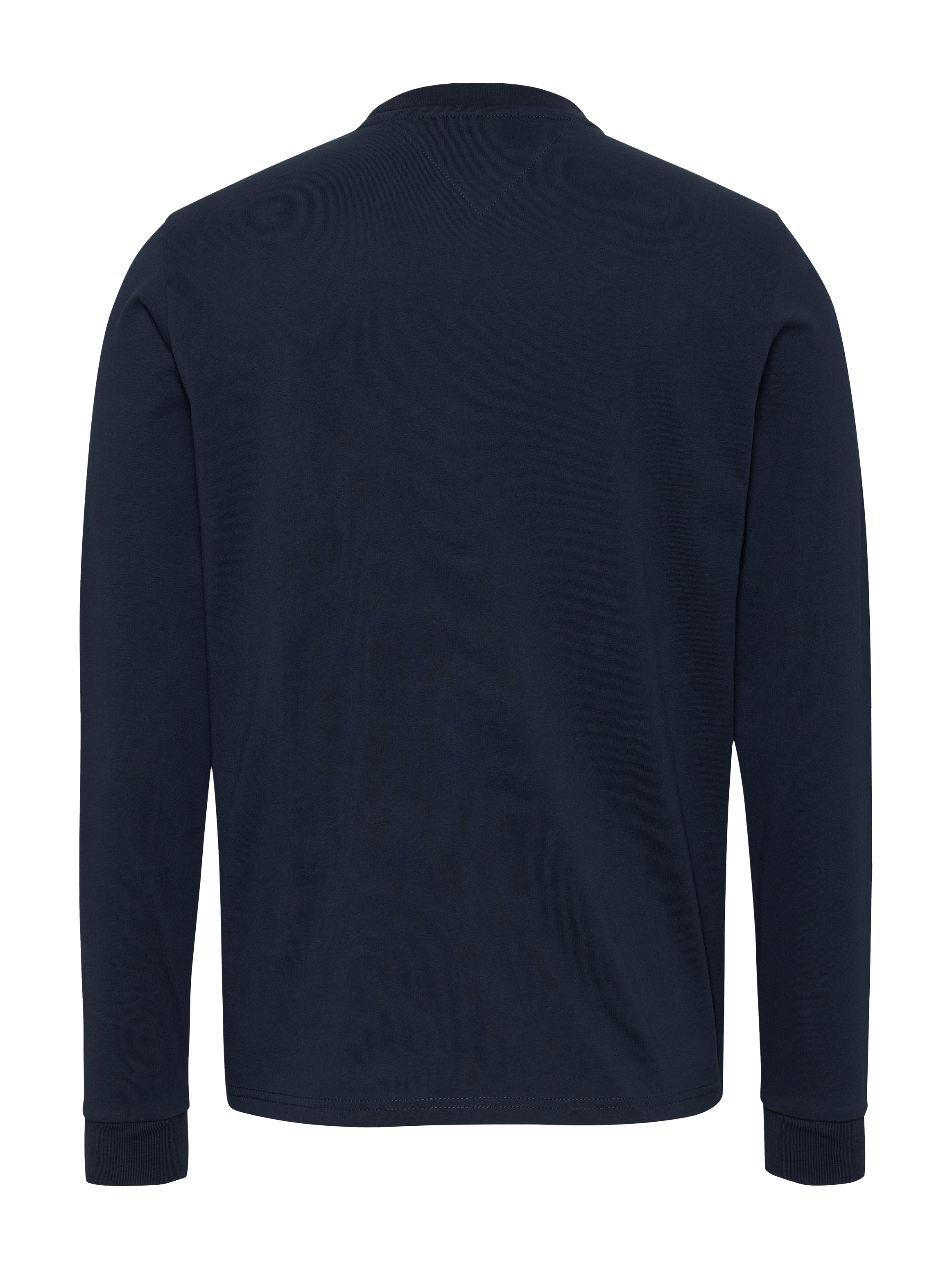 Tommy Jeans Langarmshirt »TJM SLIM LINEAR CHEST LS TEE EXT«, in Unifarbe