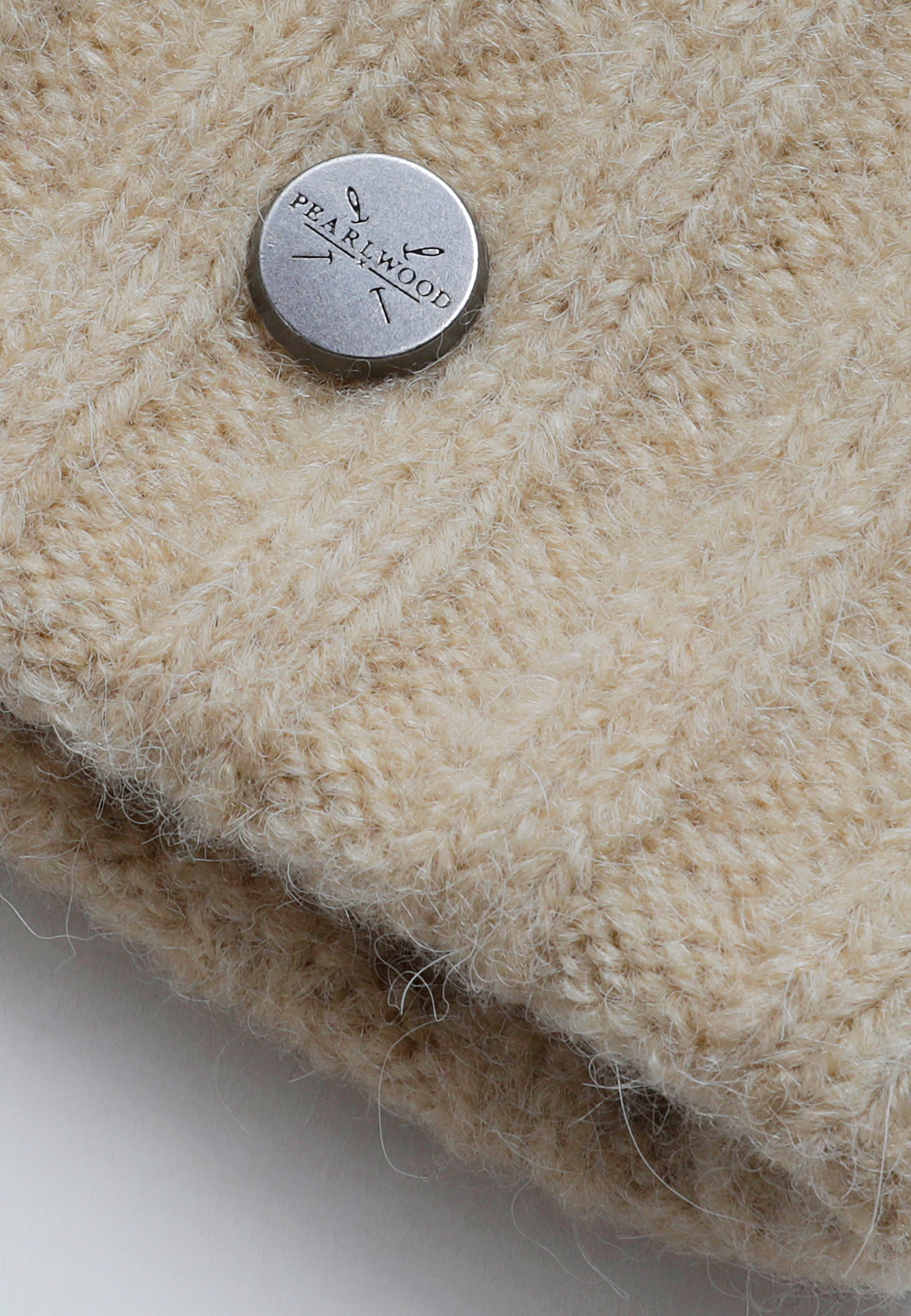 PEARLWOOD Strickmütze »JANNE«, in breiten Rippen gestrickt, breiter Umschlag, wärmend, Wollanteil