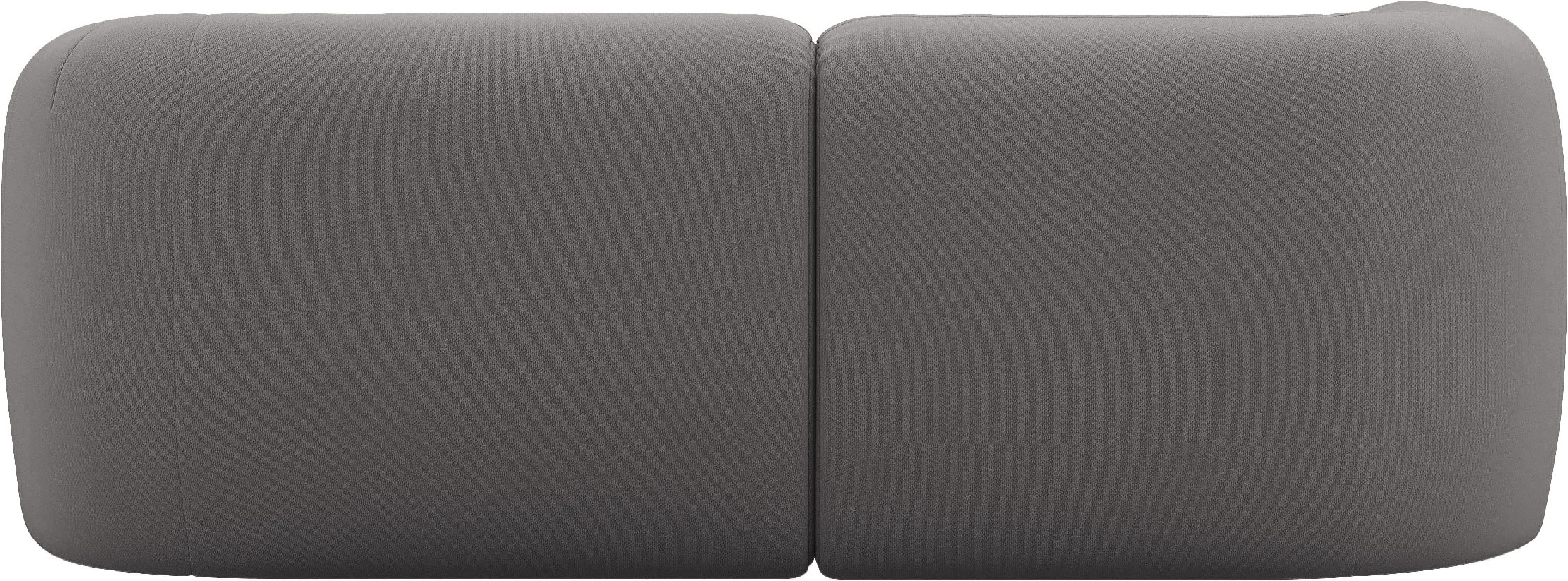 Home affaire Ecksofa »Nergal, kompakte Stellmaße, Breite 216cm, organisches Design, L-Form« Modernes Design, schlichte Optik, stilvoller Blickfang im Wohnzimmer