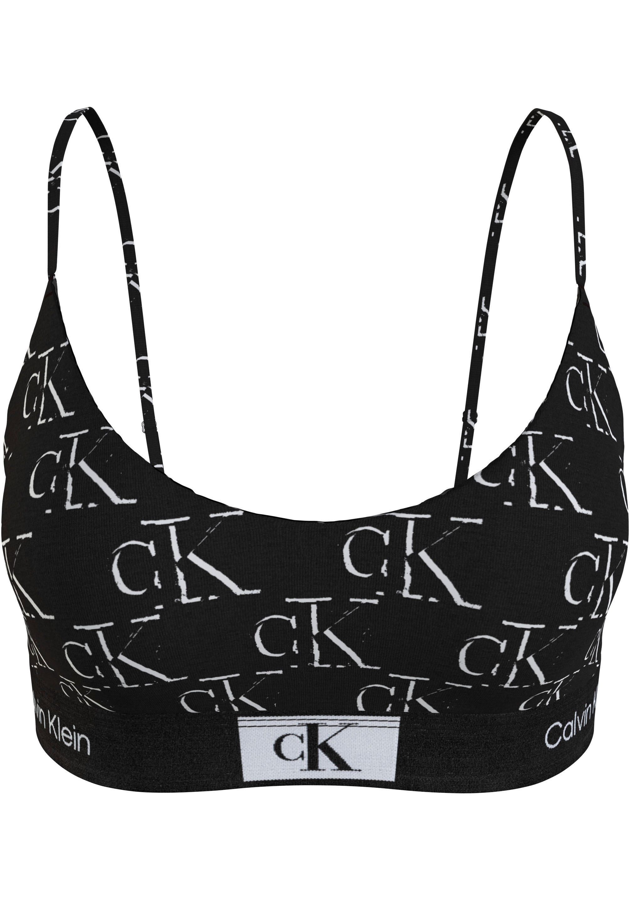Calvin Klein Underwear Bralette »UNLINED BRALETTE«, mit klassischem CK-Logobund