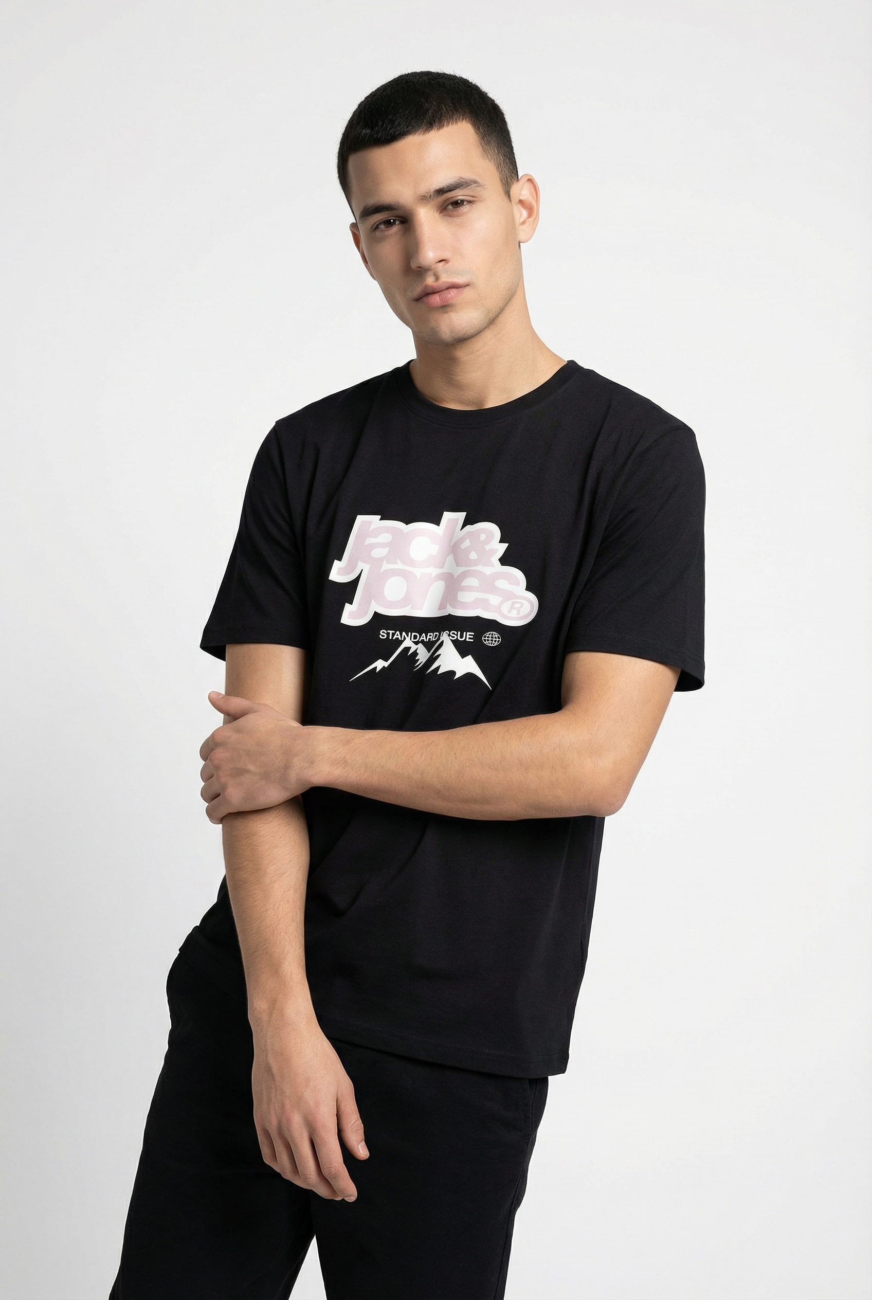 Jack & Jones T-Shirt »JCOFLARE FRONT TEE SS CREW NECK FST«