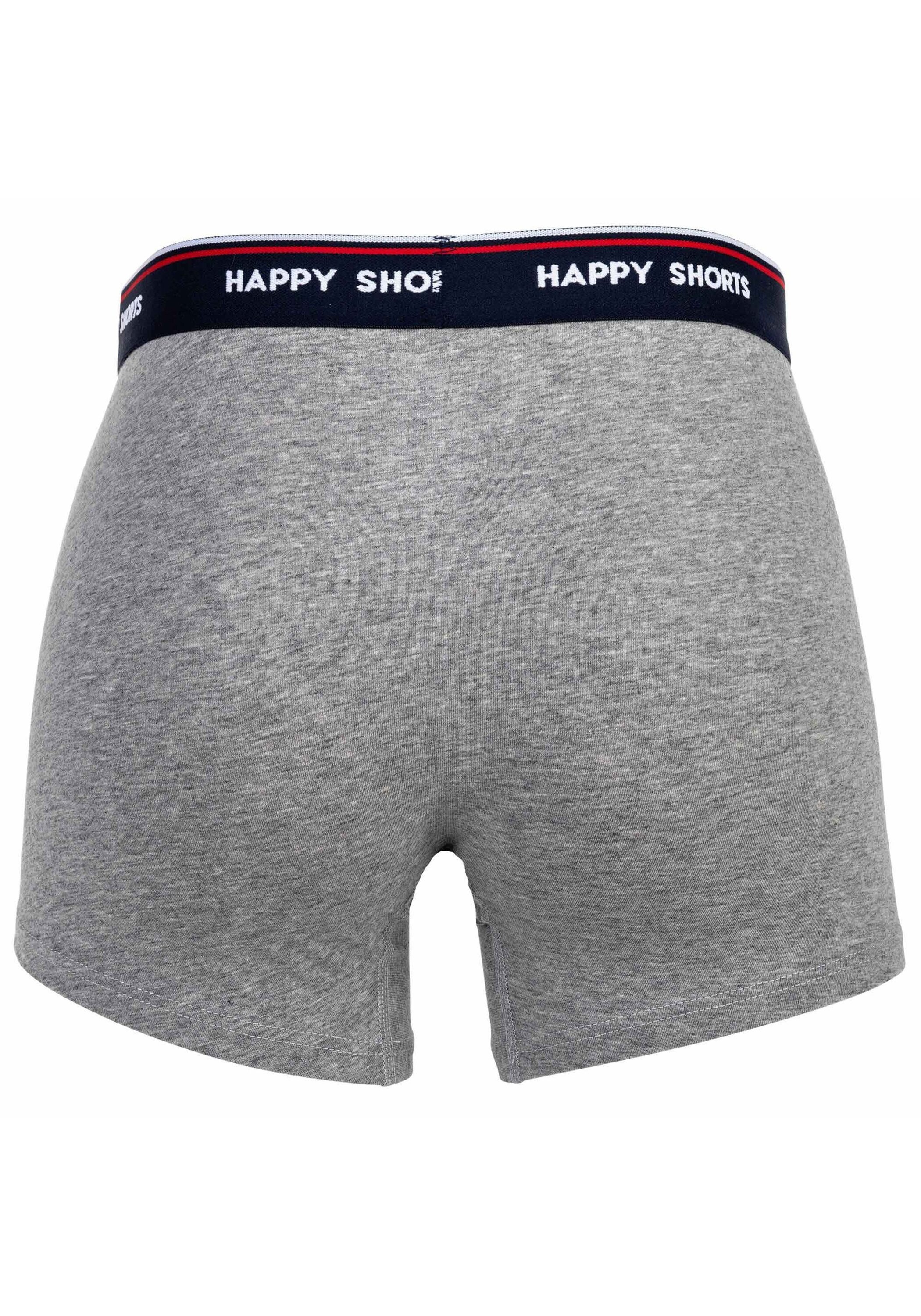 HAPPY SHORTS Boxershorts »Boxershort 3er Pack«