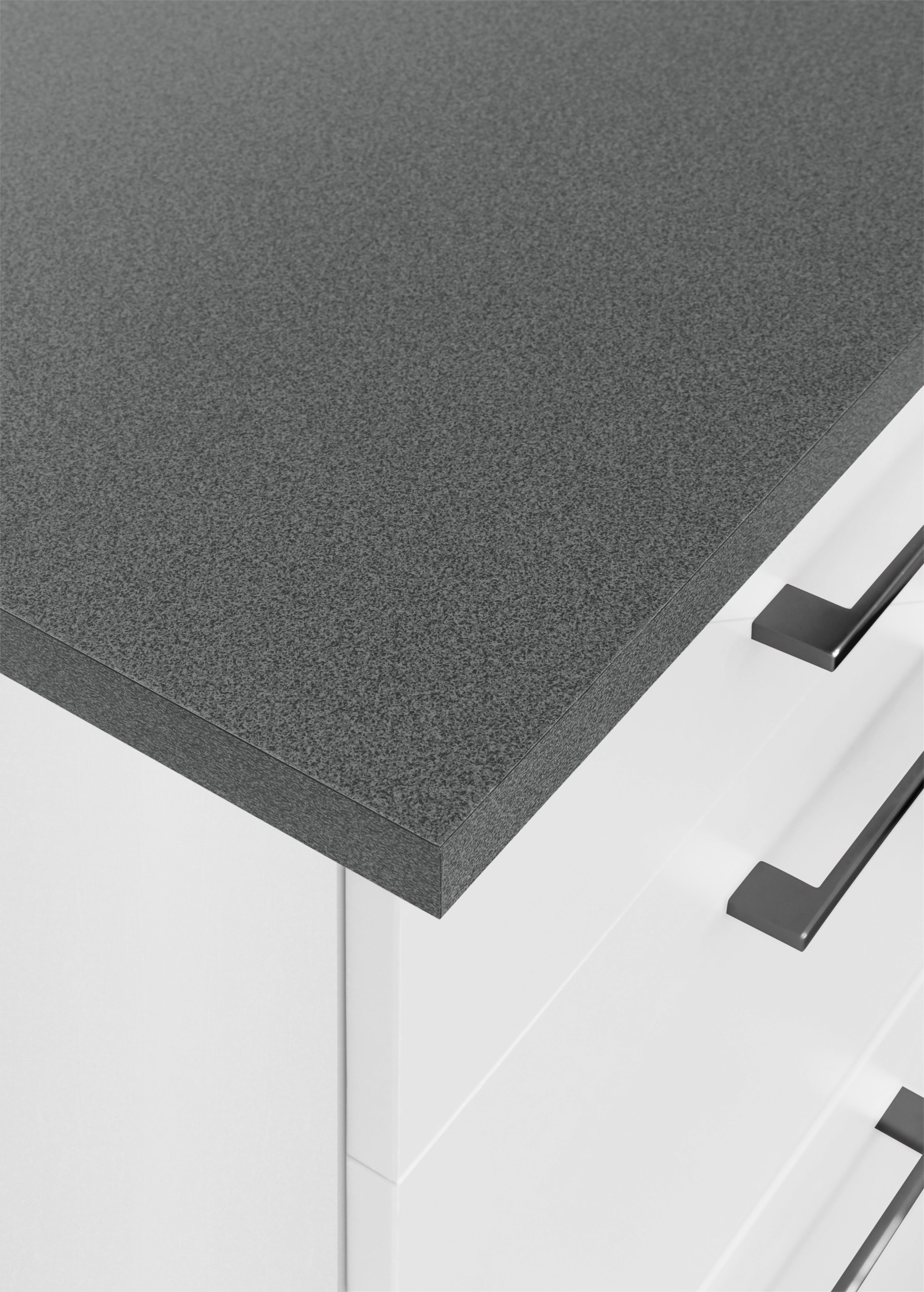 KOCHSTATION Küchenzeile »KS-Paris – Küchen mit einzigartigen Fotomotiven auf den Fronten« Breite 300 cm, wahlweise mit E-Geräten, mit Motivdruck