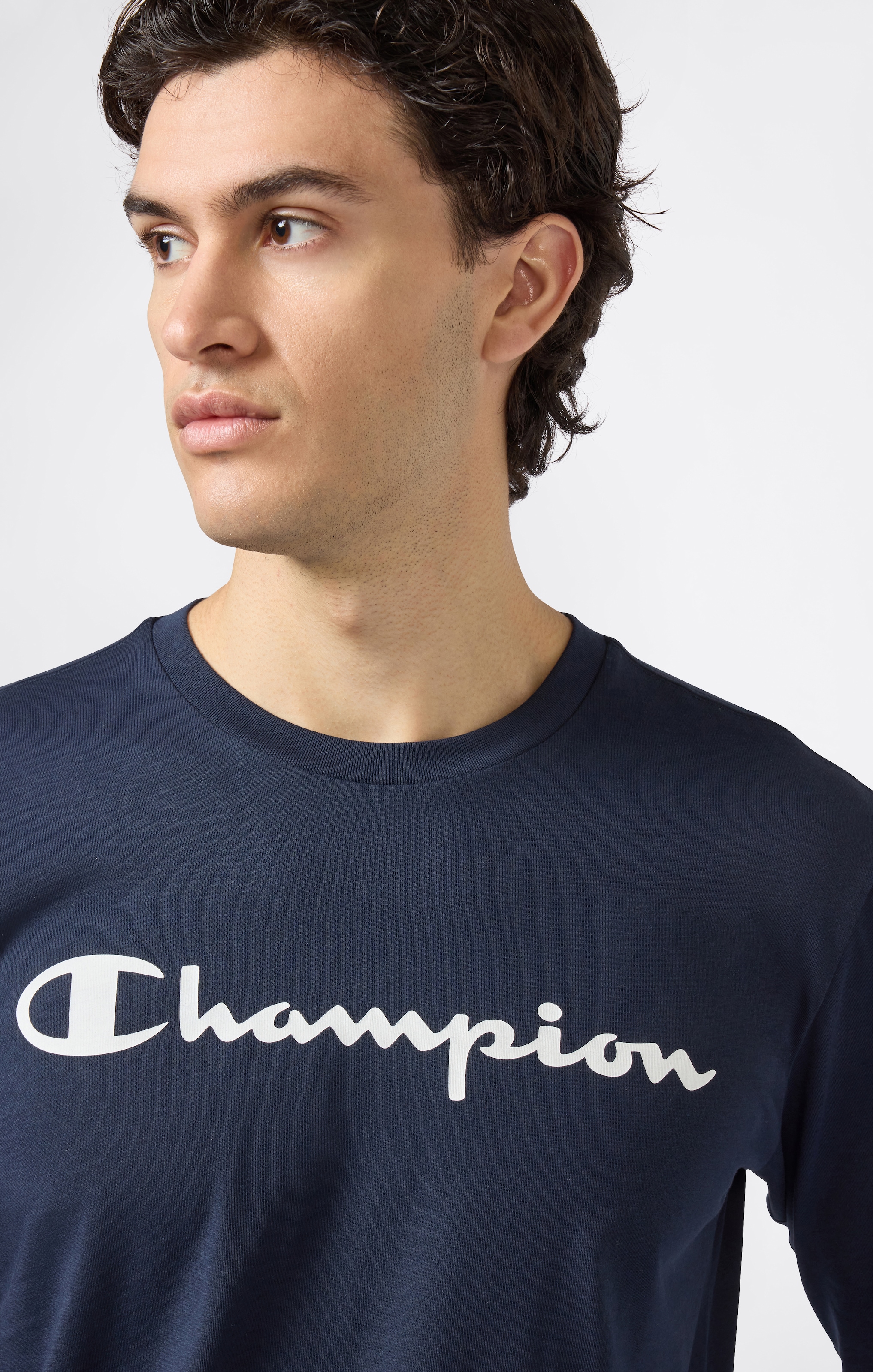 Champion T-Shirt »BASICS Long-Sleeve T-Shirt Large Logo«