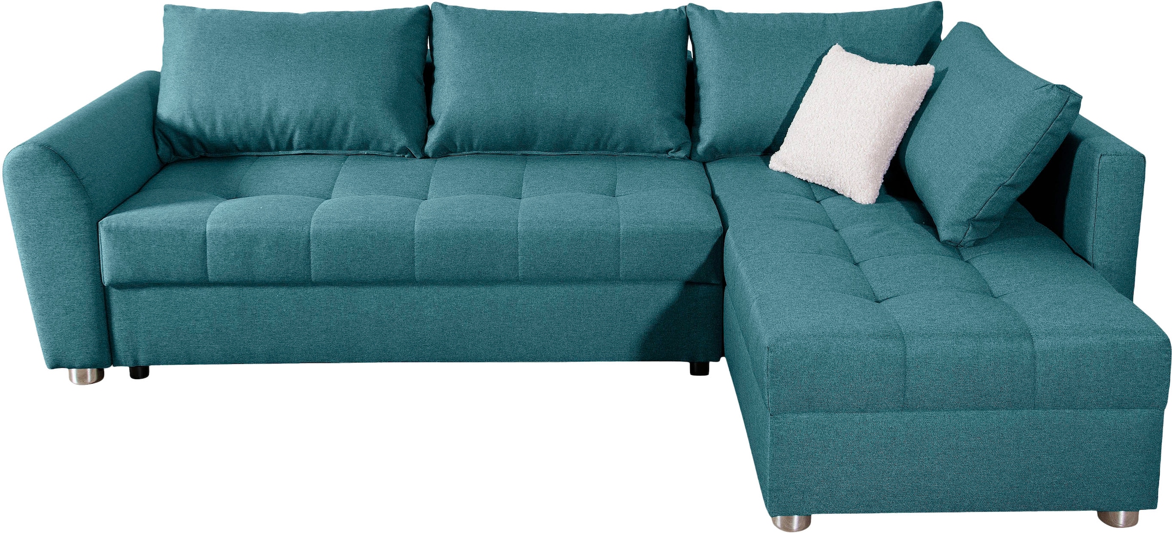 COLLECTION AB Ecksofa »JANA XL-Sofa L-Form«, inkl. Bettfunktion, Bettkasten und Bonnelfederkern