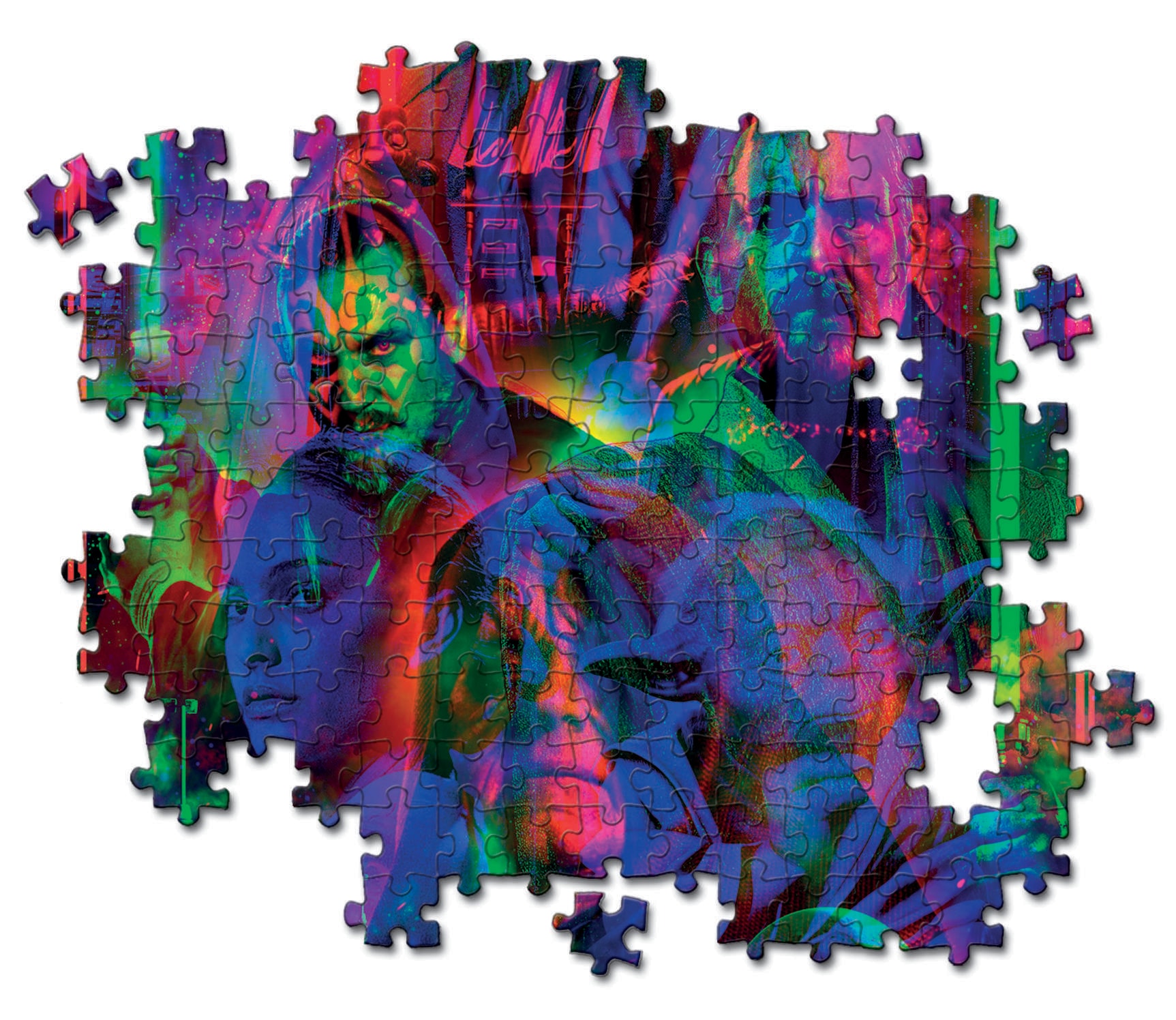 Clementoni® Puzzle »Star Wars - The Metamorphic Art Collection Episode 1-2-3« Mit Licht; Made in Europe