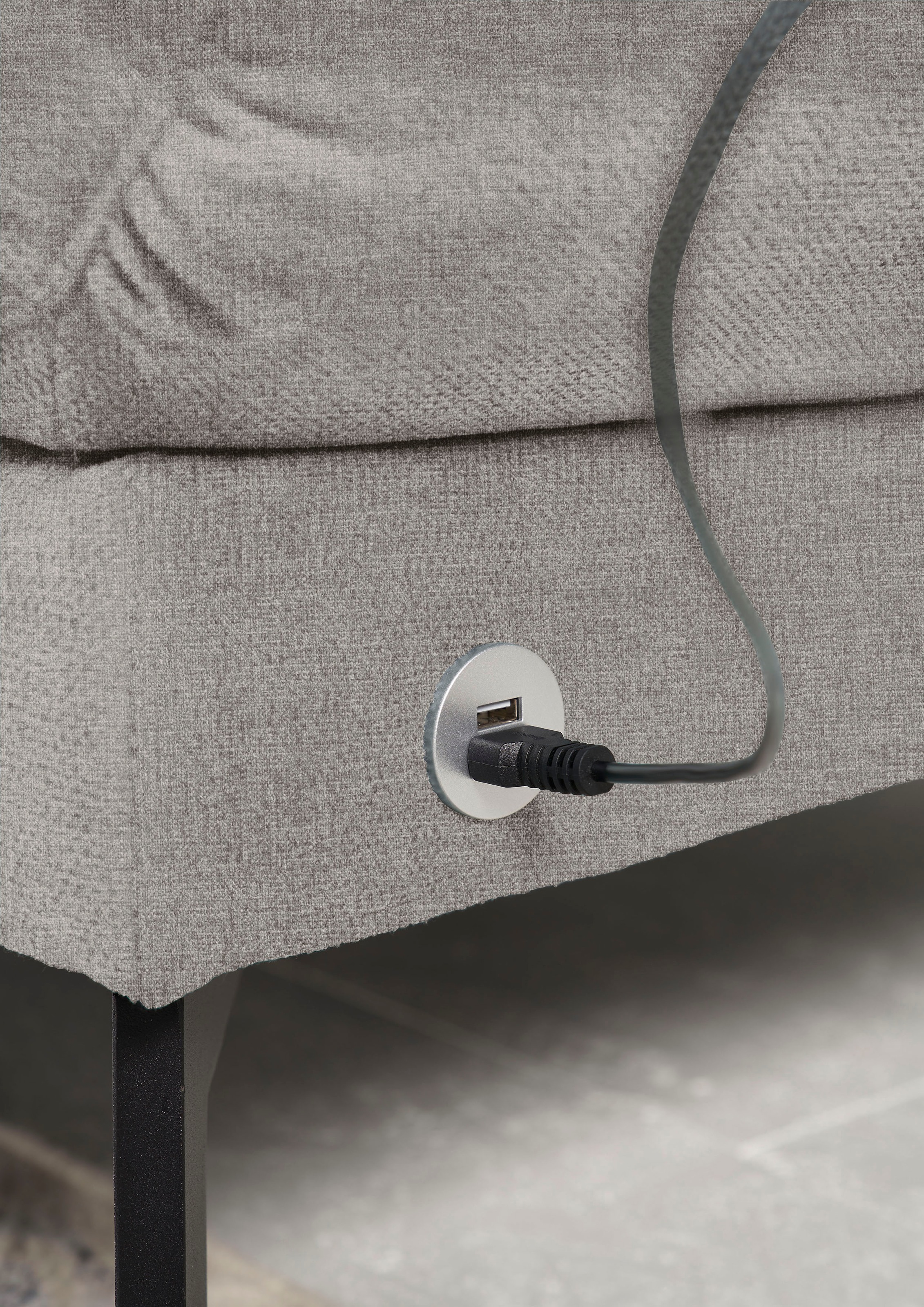 3C Candy Ecksofa »Kairo modernes Multifunktions-Sofa, bequem, L-Form«, inklusive Drehsitz, Armlehnen- und Rückenverstellung, OTTOs Choice