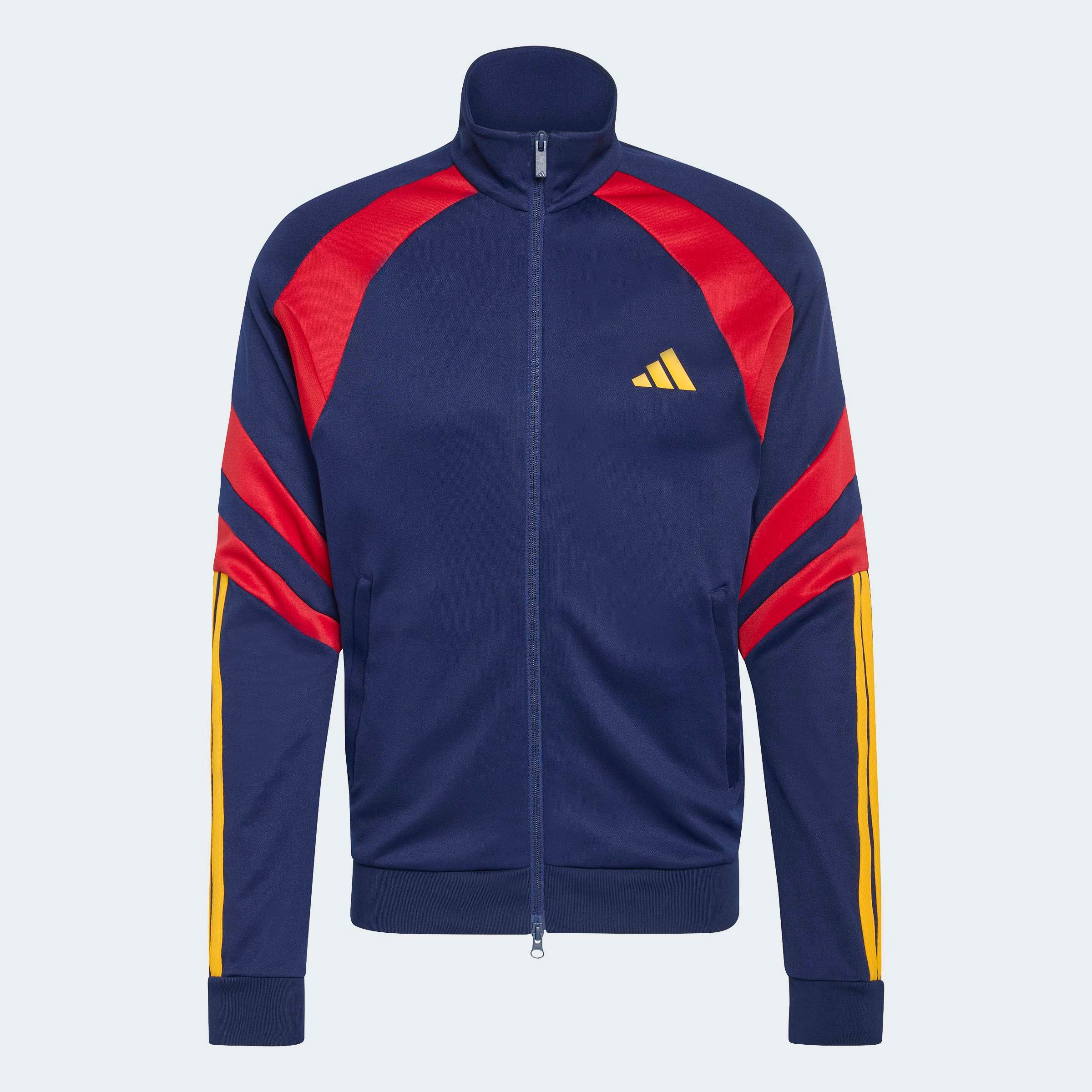 adidas Sportswear Trainingsjacke »HOUSE OF TIRO NATIONS PACK TRACK« mit Reißverschluss, aus Baumwolle