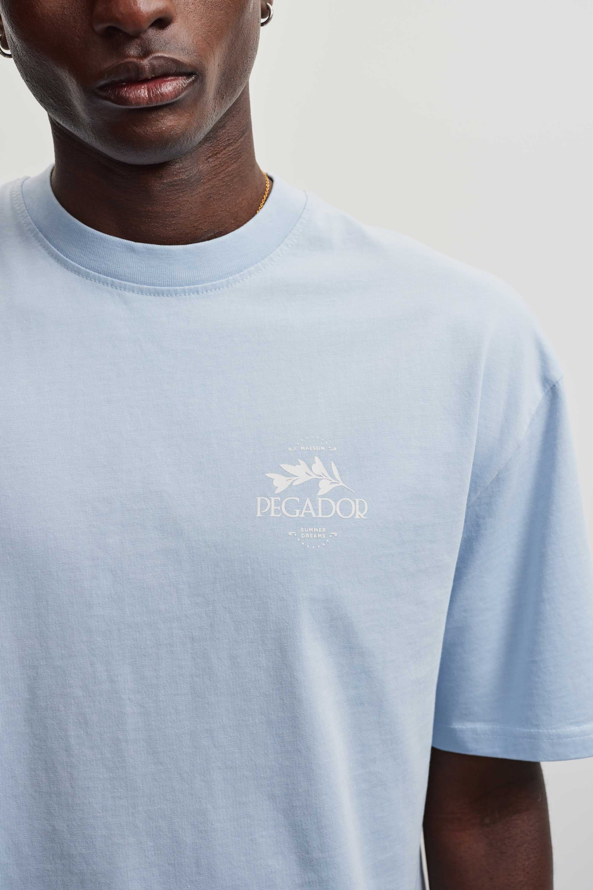 PEGADOR Rundhalsshirt »TRAVNIK OVERSIZED TEE«