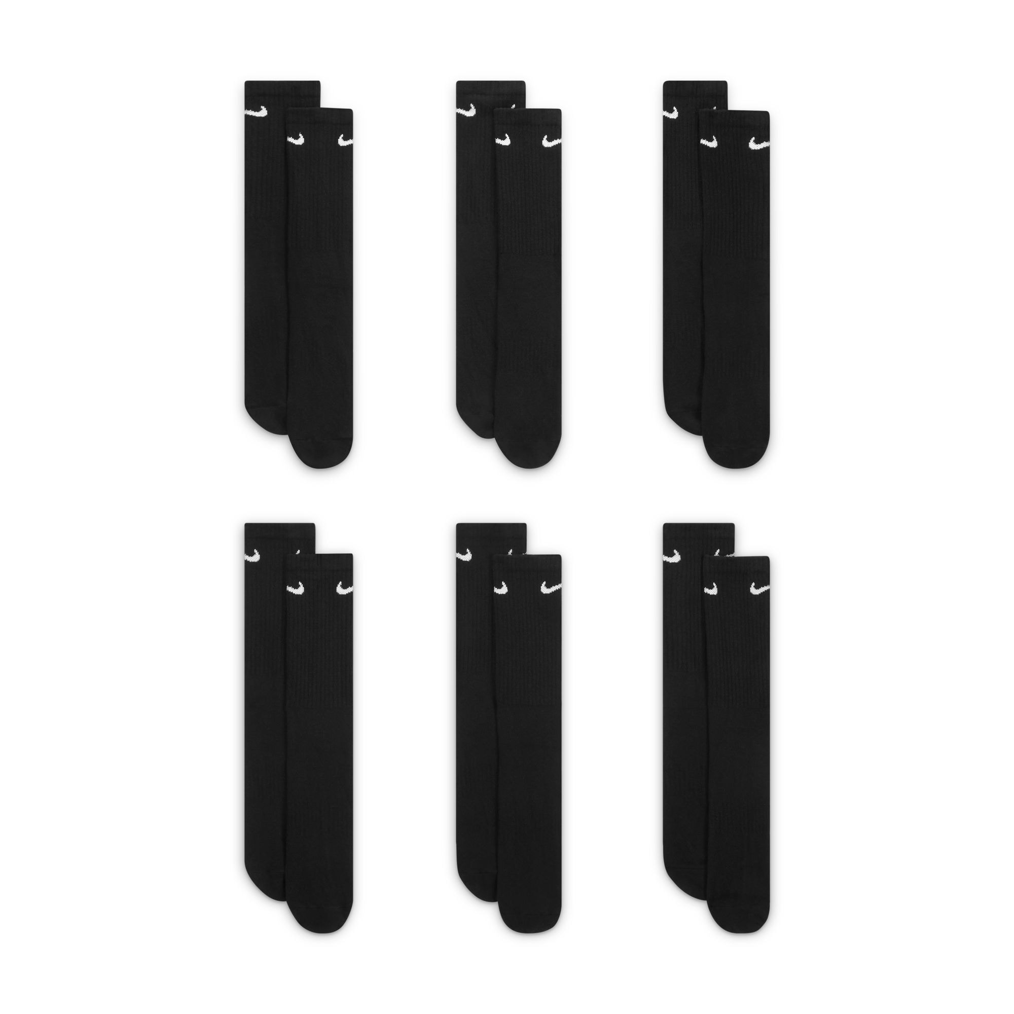 Nike Sportsocken 6 Paar tlg. mit Fußfrottee