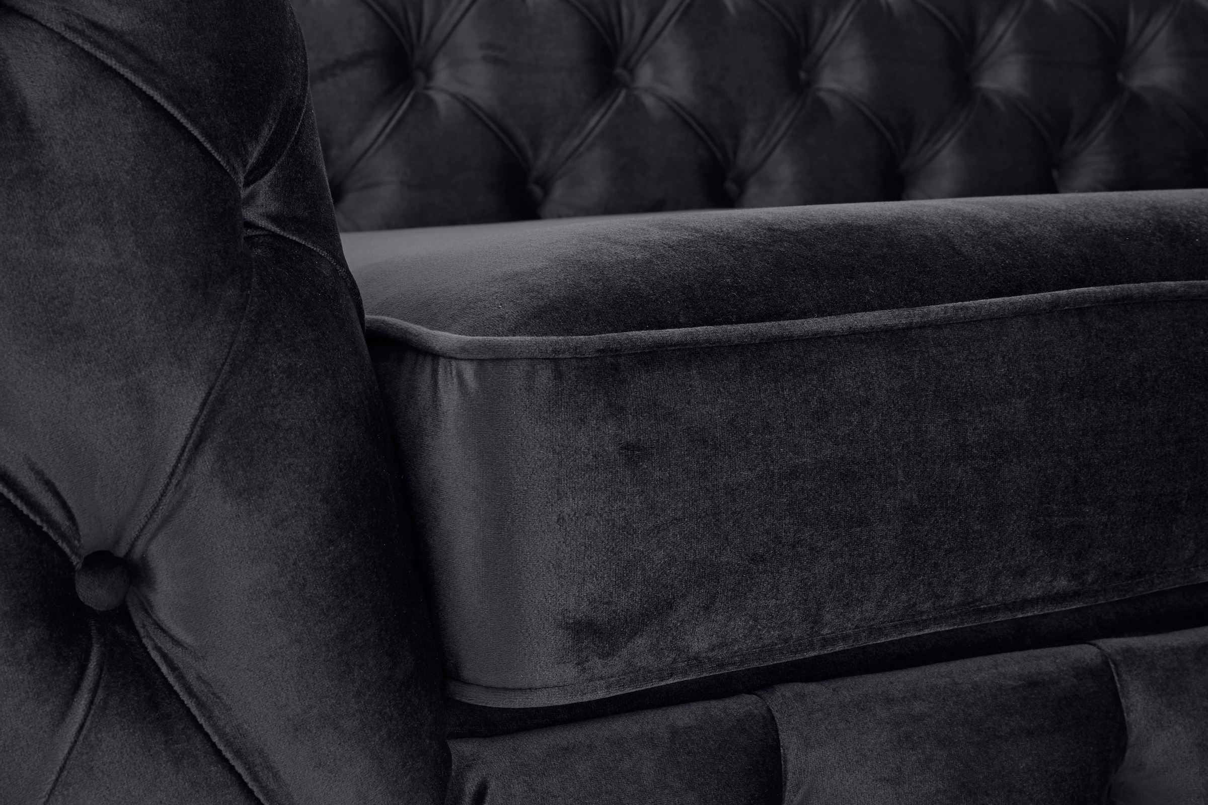Home affaire Chesterfield-Sofa »Kalina«, klassische Chesterfield-Knopfheftung, sehr hochwertige Verarbeitung
