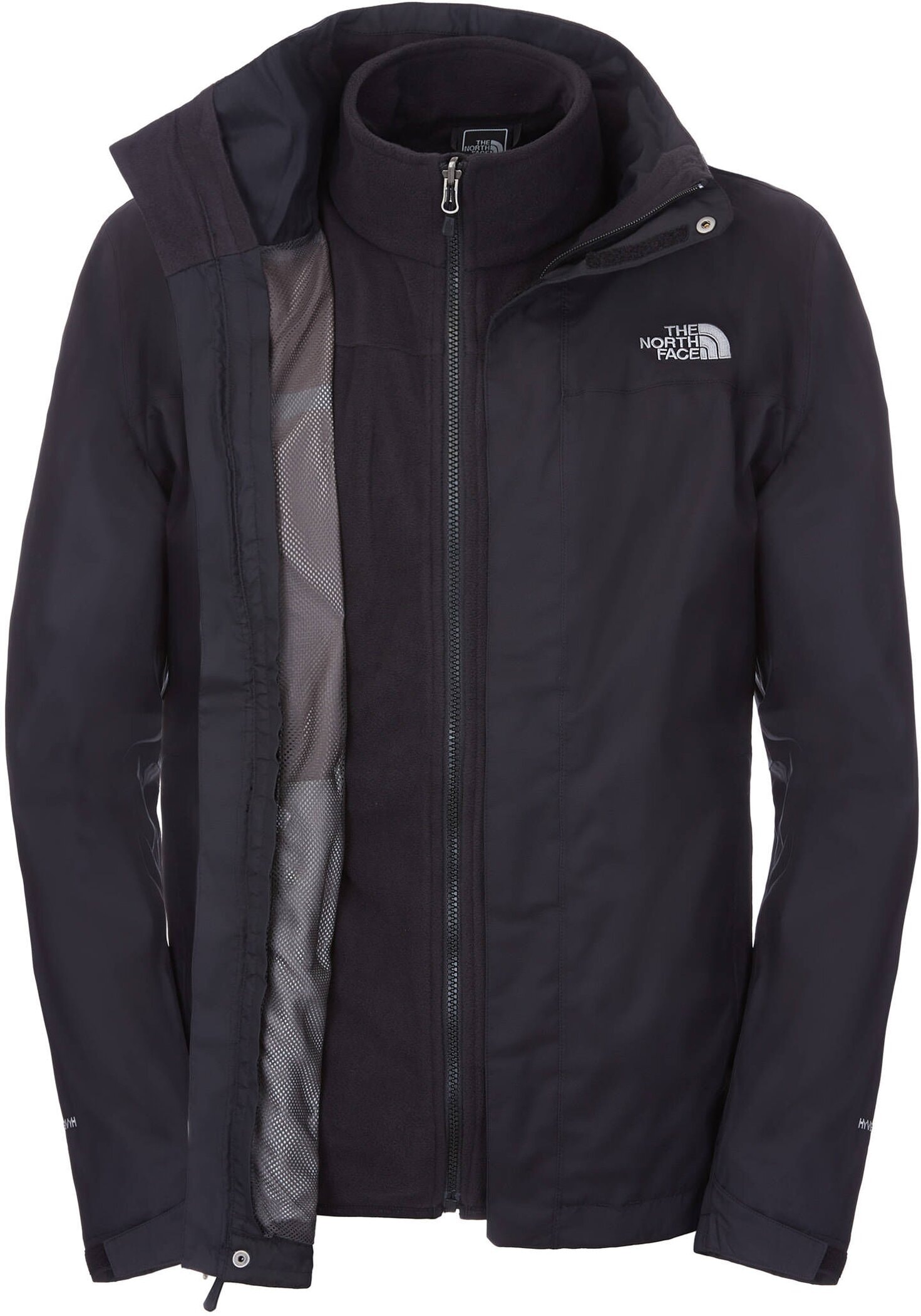 The North Face 3-in-1-Funktionsjacke »EVOLVE II TRICLIMATE«, (Set, 2 St.), mit Kapuze, Winterjacke Wasserdicht & Windabweisend & Atmungsaktiv