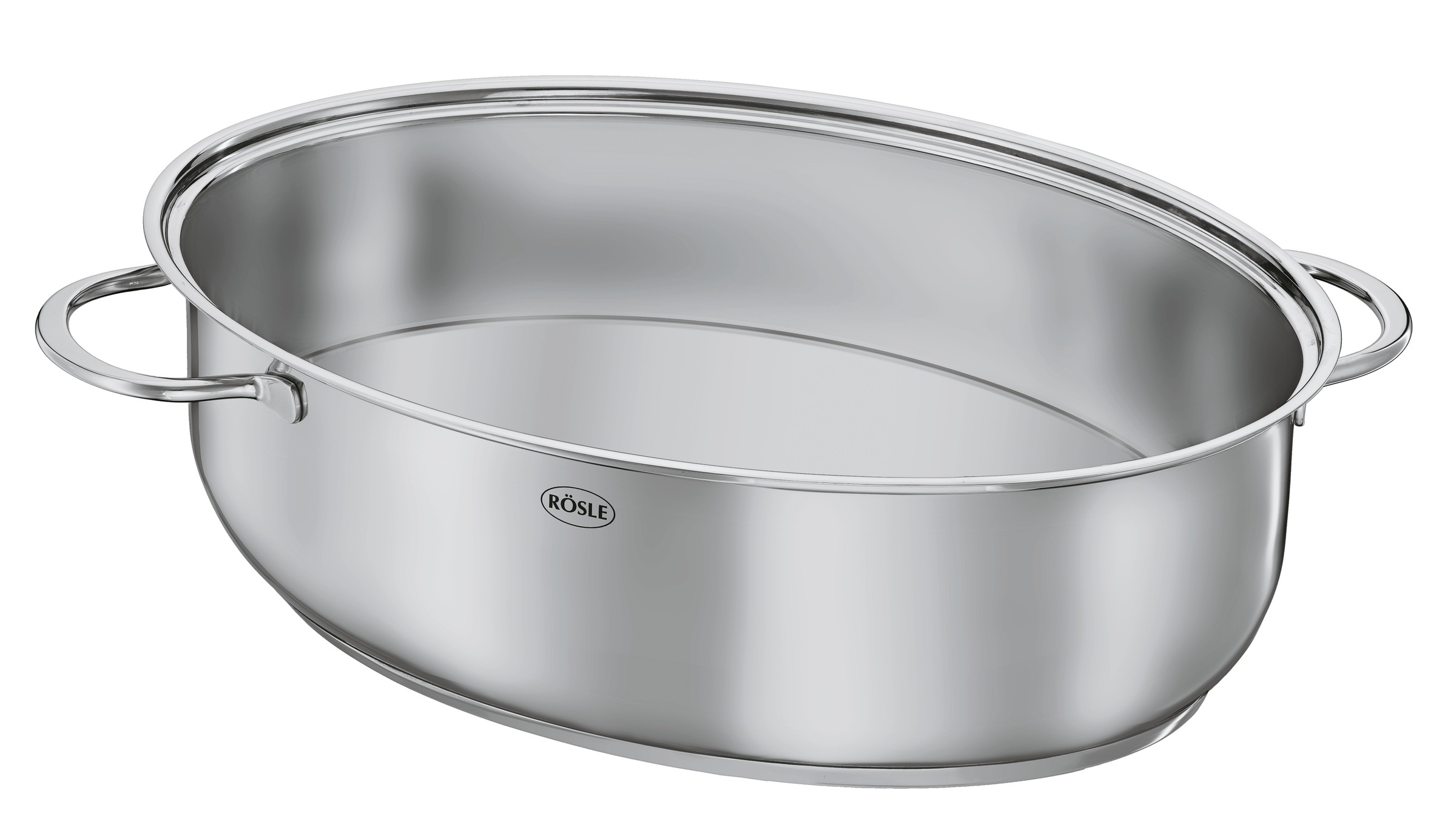 RÖSLE Bräter »PUREELEMENTS Edelstahl Deckel ProCeraPlus« Edelstahl 18/10