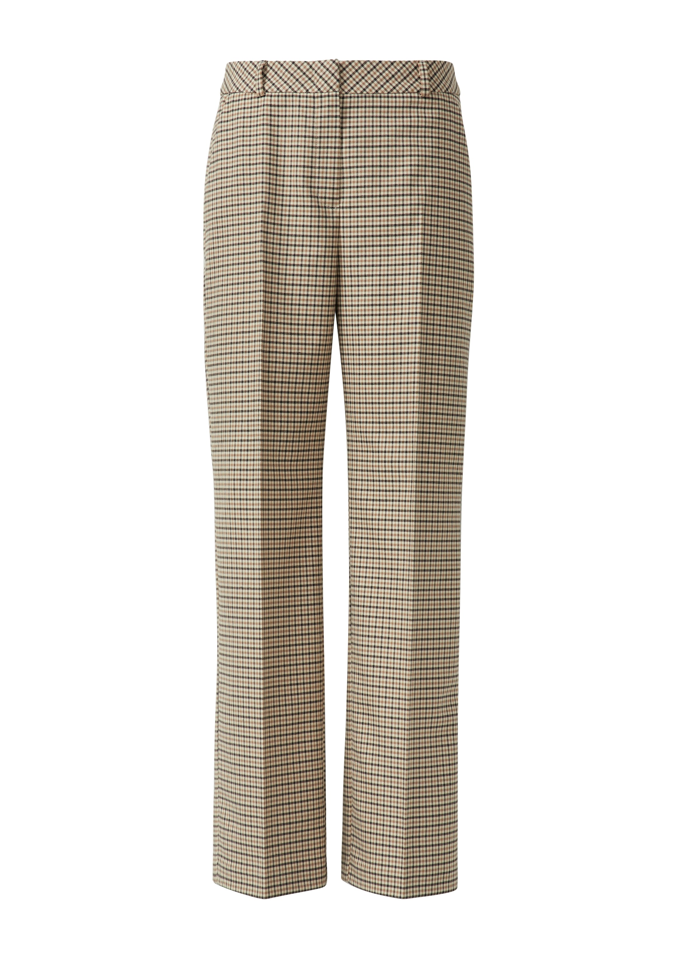 Comma Stoffhose  mit Karo Muster