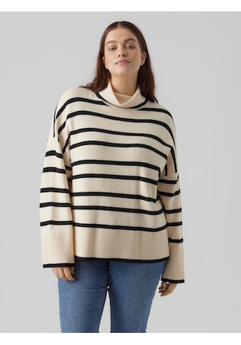 Rollkragenpullover »VMSABA LS ROLLNECK BLOUSE GA NOOS CUR«