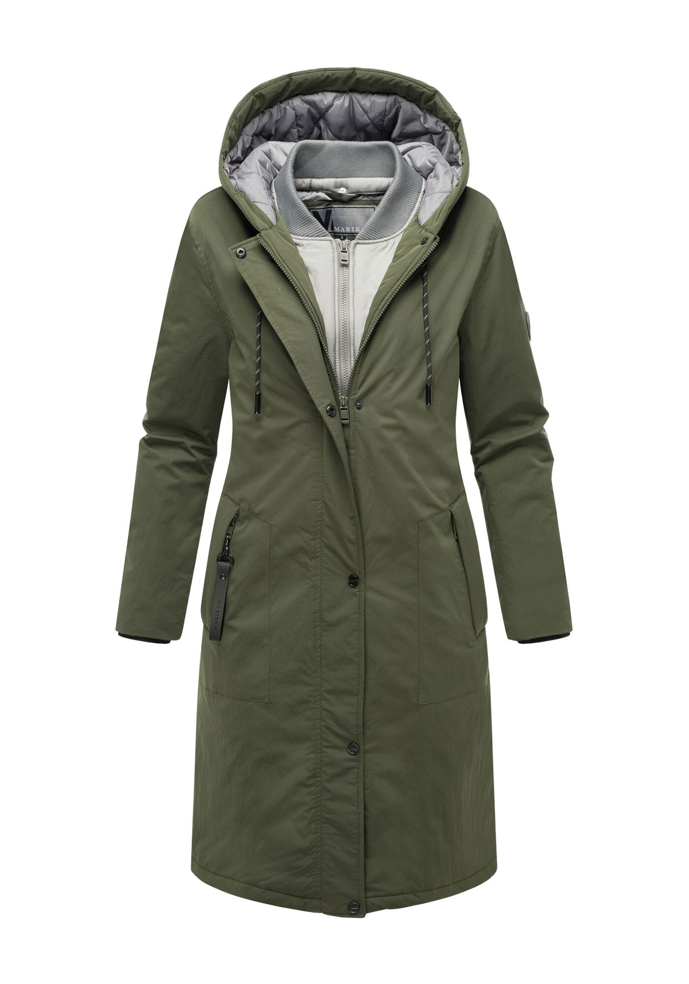 Marikoo Winterjacke »Marikoo Ledalaa Damen Winterjacke N035«