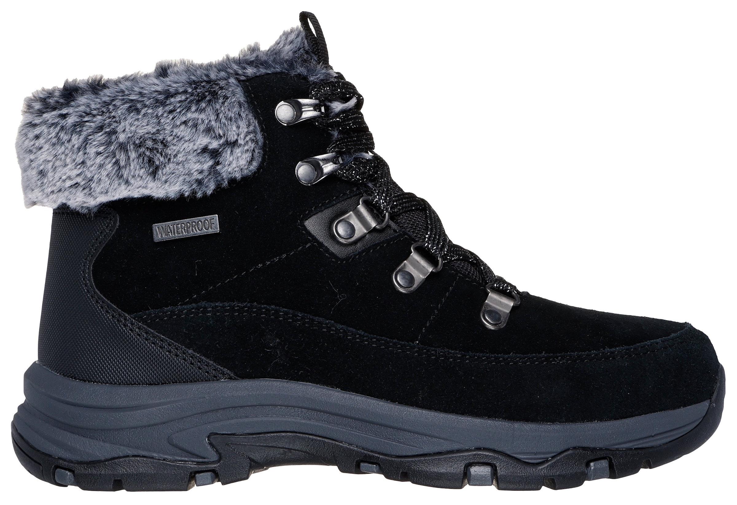 Skechers Winterboots »TREGO-SNOW WORRIES«  Chunky Boots, Freizeitschuh, Winterstiefel mit Plateausohle