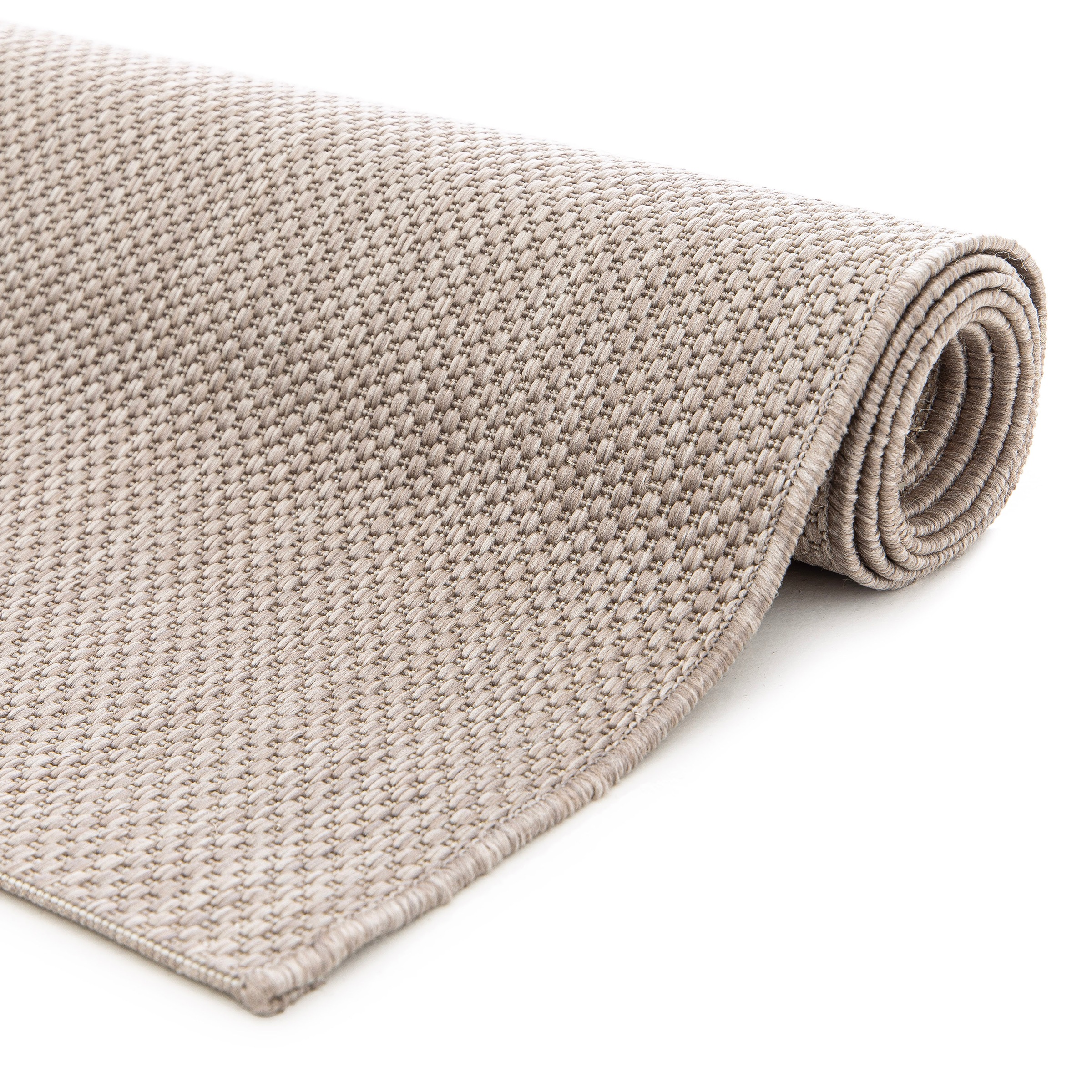 my home Teppich »Florida, Made in Belgium« rechteckig 7 mm Höhe Outdoor, Sisal-Optik, für Balkon & Terrasse, Wetterfest & UV-beständig