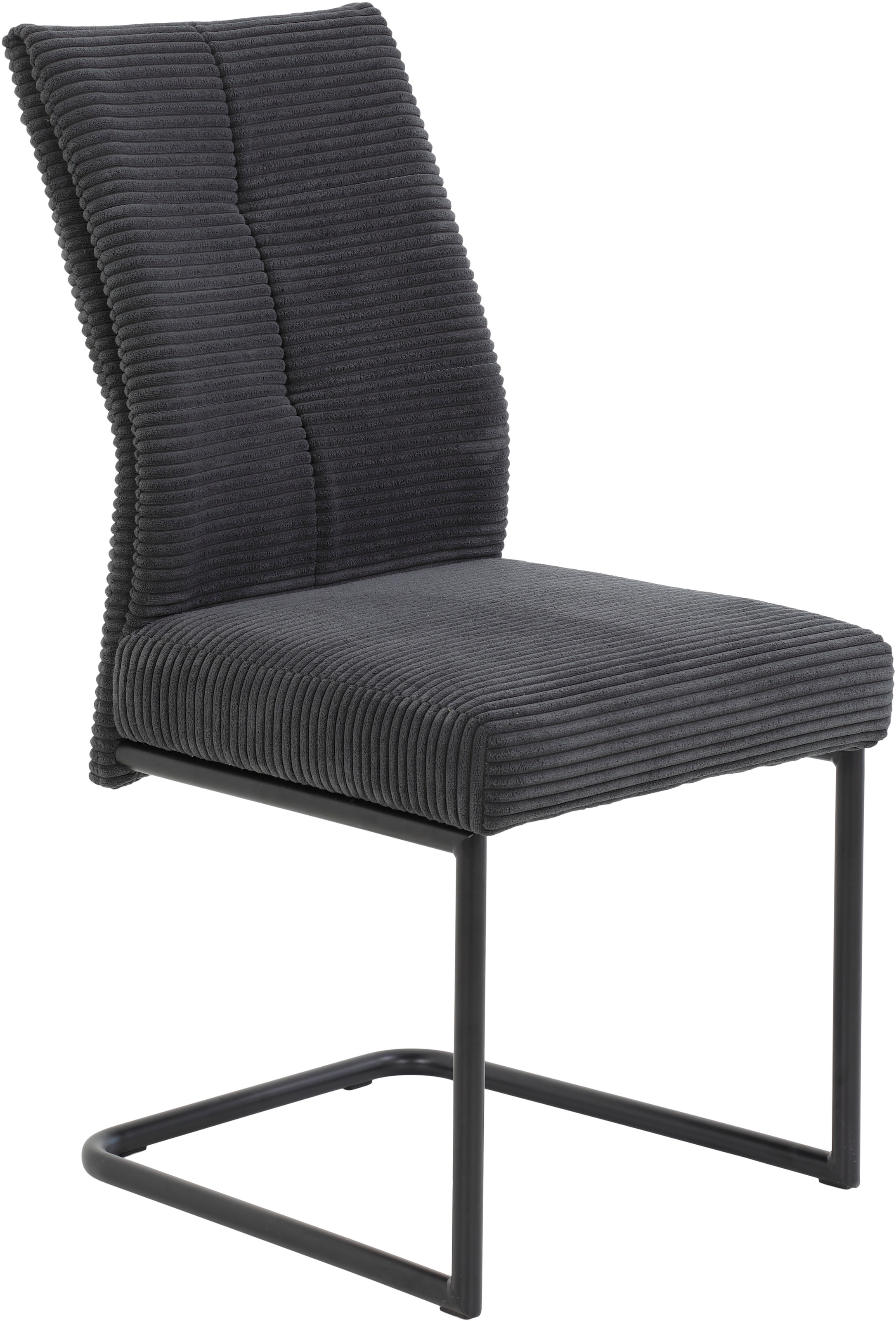 HELA Esszimmerstuhl »Dagmar«, (Set), 1 St., Breitcord, Schwingstuhl mit bequemer Federkern Polsterung, Cord Bezug