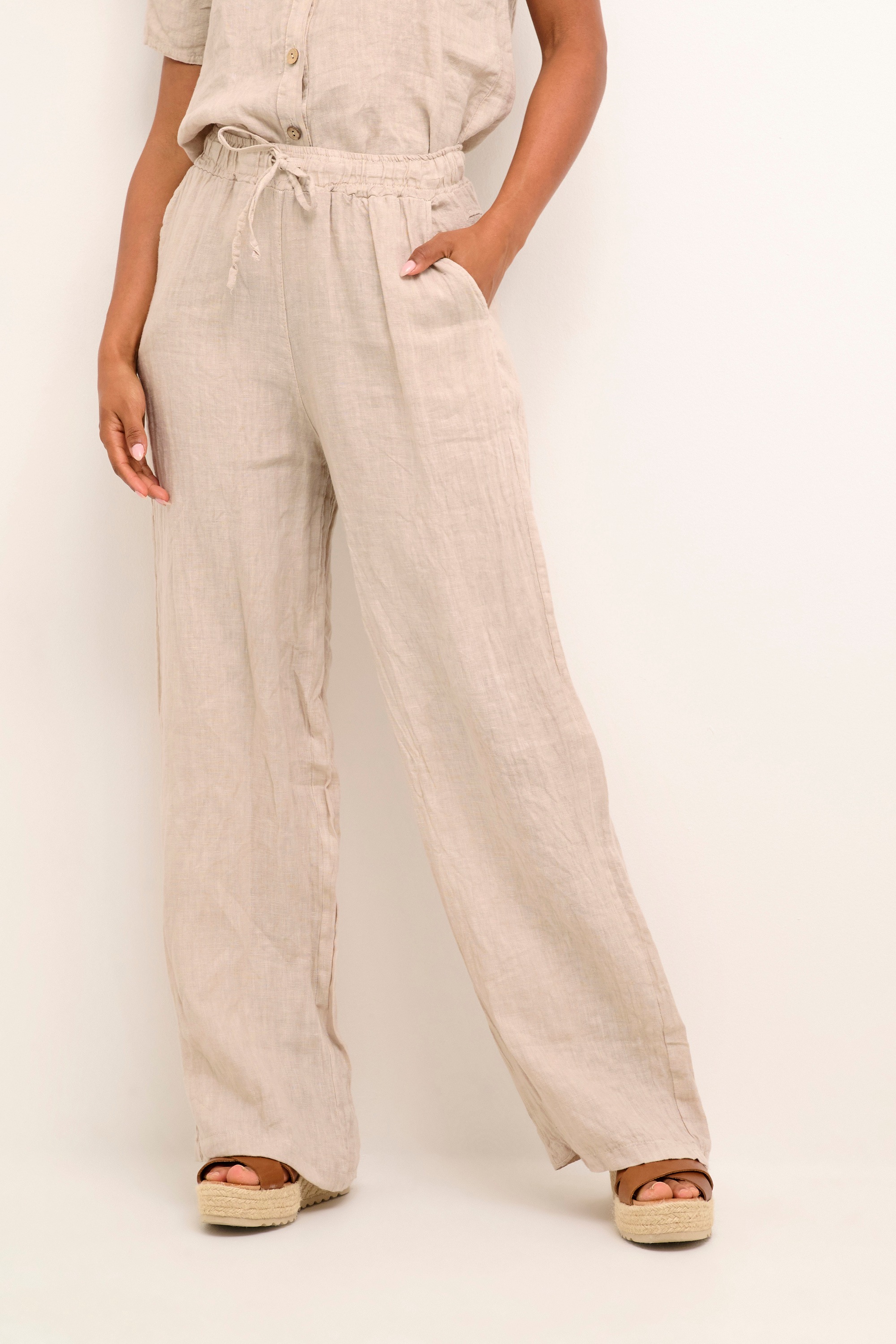 Cream Stoffhose »Casual Hose CRBellis«