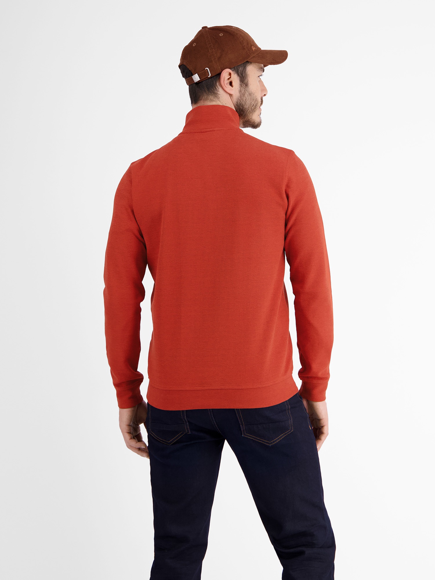 LERROS Sweatjacke »LERROS Sweat-Troyer in Strukturqualität«