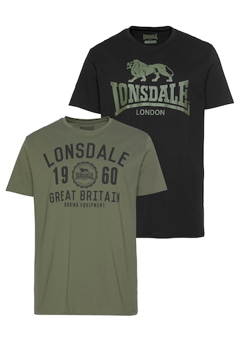 Lonsdale T-Shirt »BANGOR«, (Packung, 2 tlg., 2er-Pack) kaufen