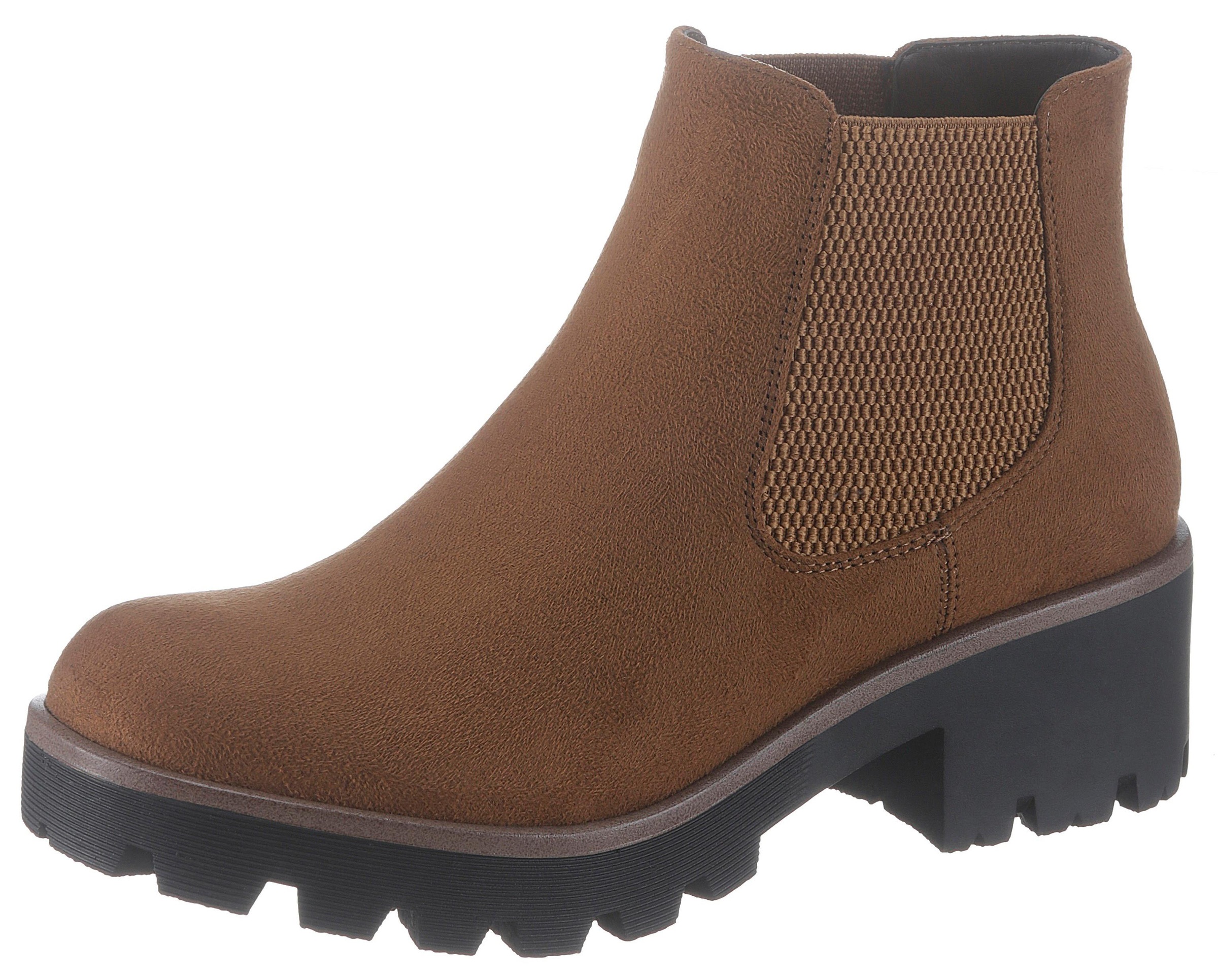 Rieker Chelseaboots, mit breitem Stretcheinsatz