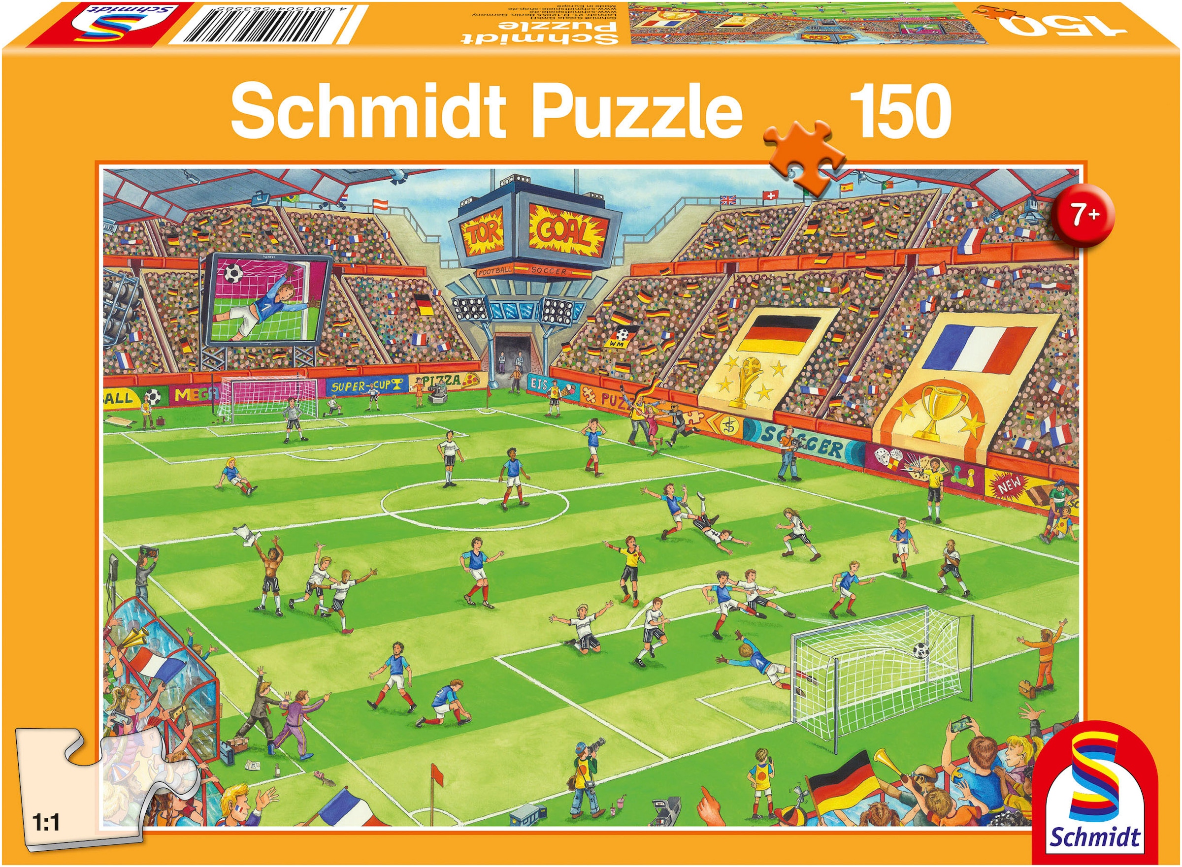 Puzzle »Finale im Fußballstadion«, (150 tlg.)