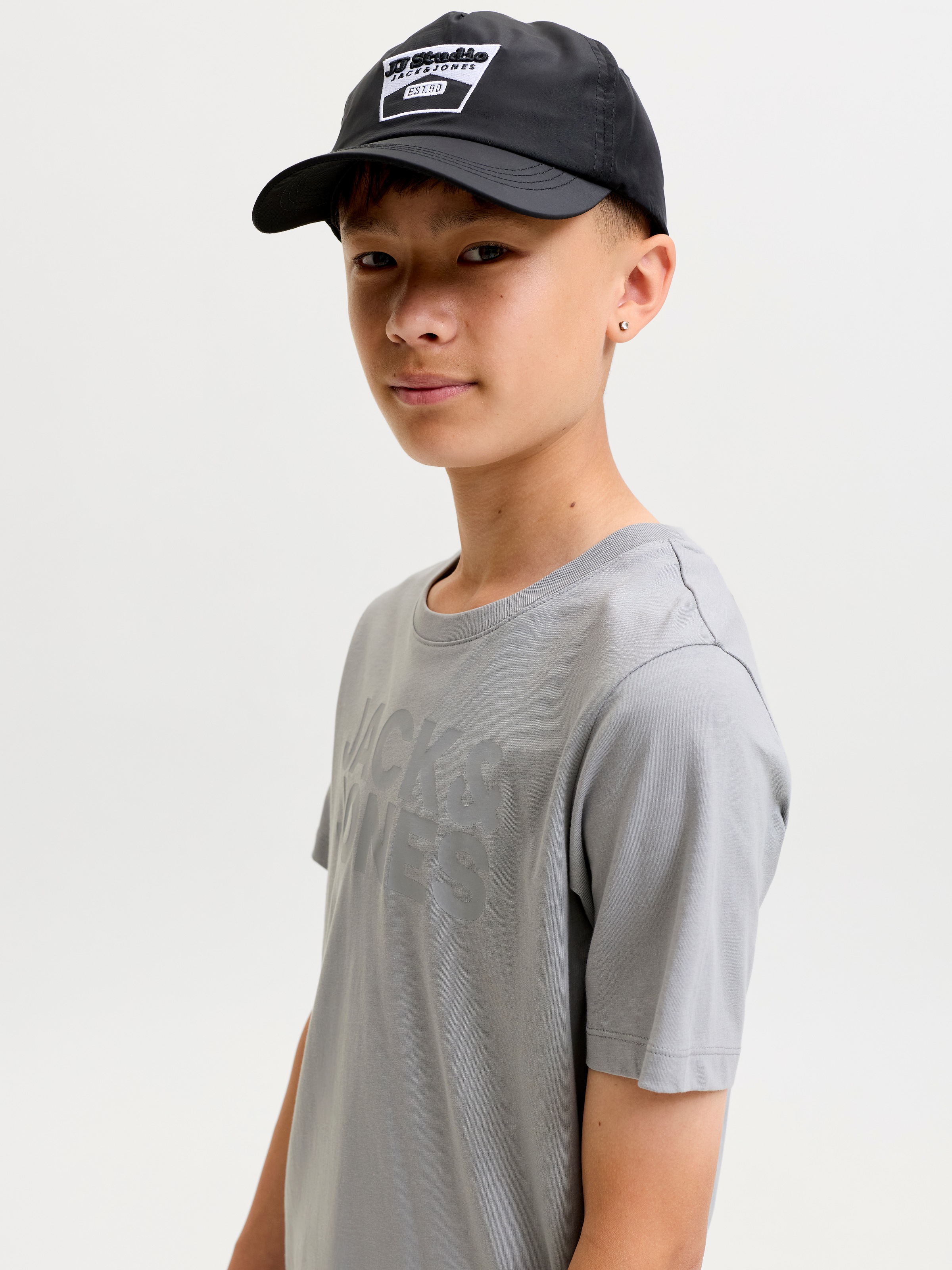 Jack & Jones Junior »JJECORP stylisch, atmungsaktiv, pflegeleicht« bedruckt, casual, regular fit, Jersey, Rundhals