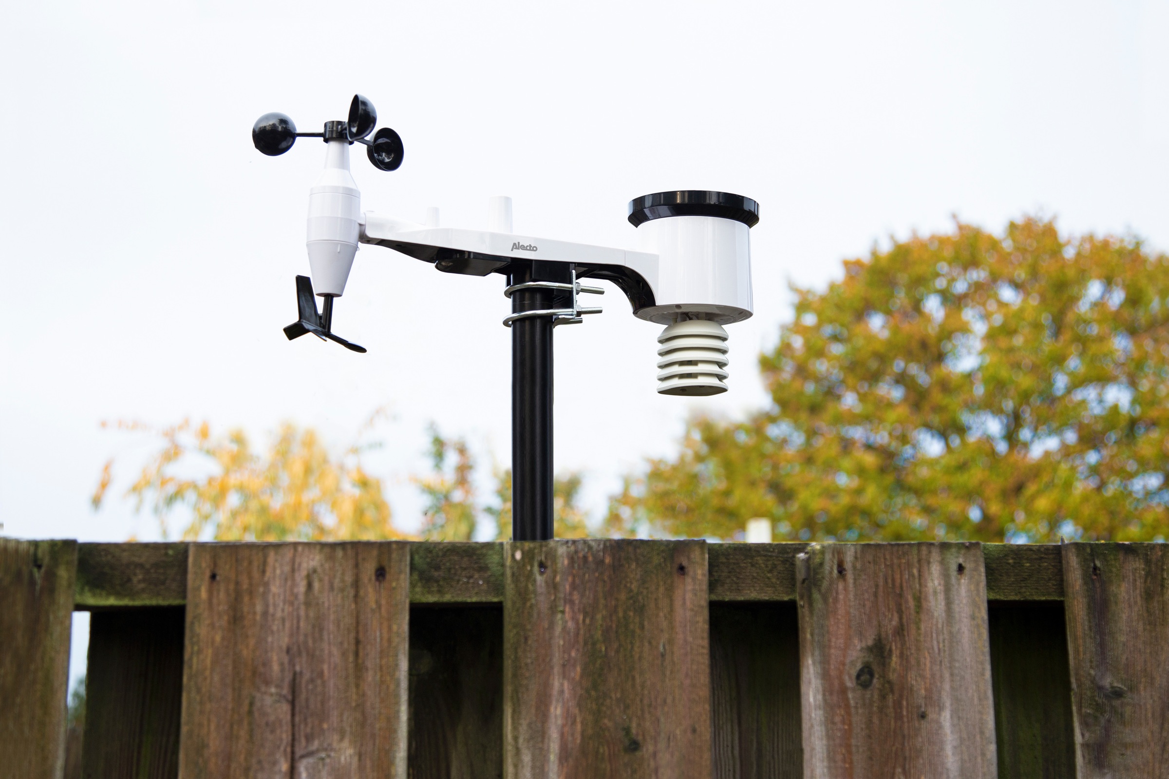 Alecto Wetterstation »WS5200«, (mit Außensensor), 6in1, WLAN-fähig via Wetterplattformen