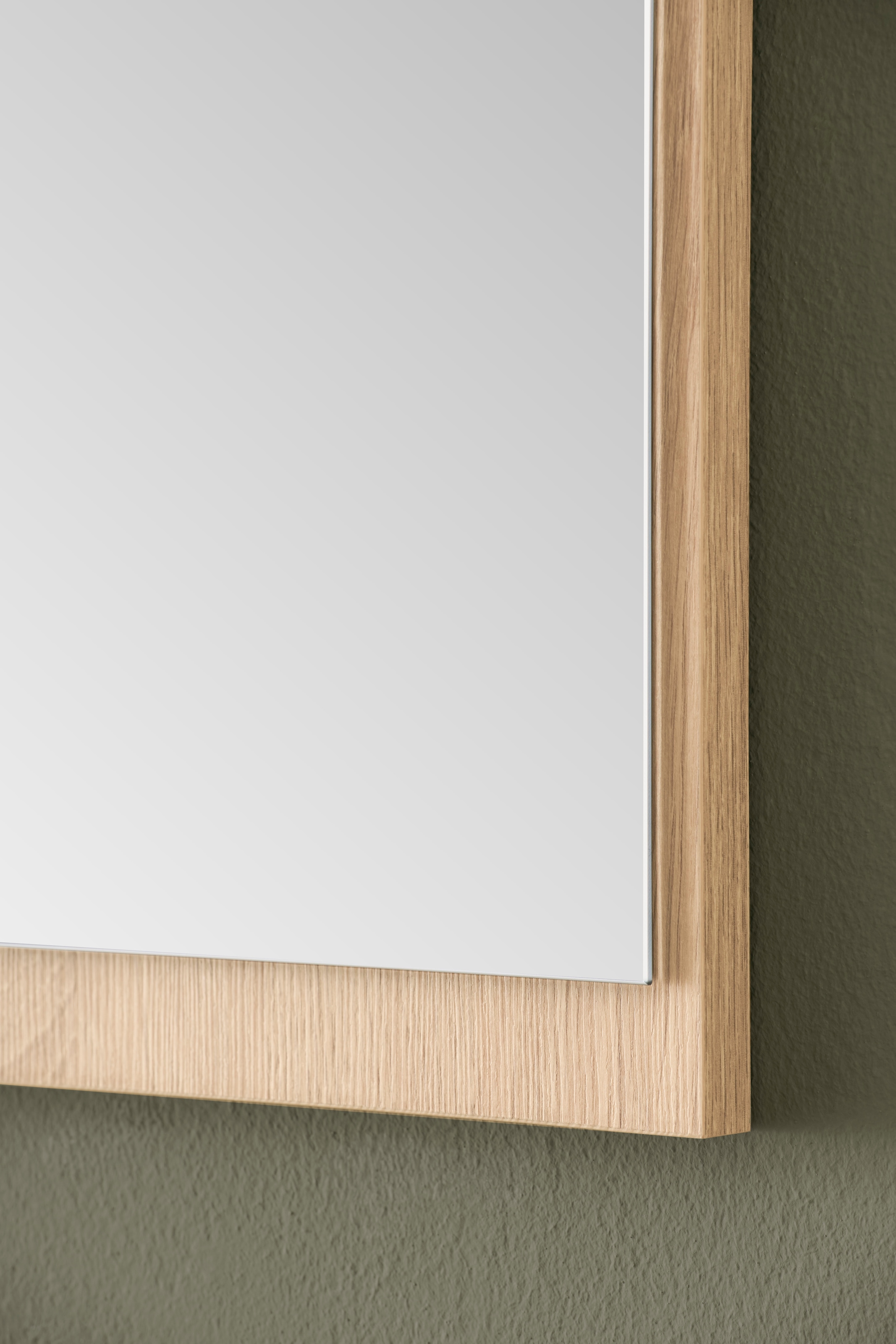 Home affaire Garderobenspiegel »Lund, Spiegel in Stone Oak, zeitloses Design« universell einsetzbar, eckig, 105 cm breit