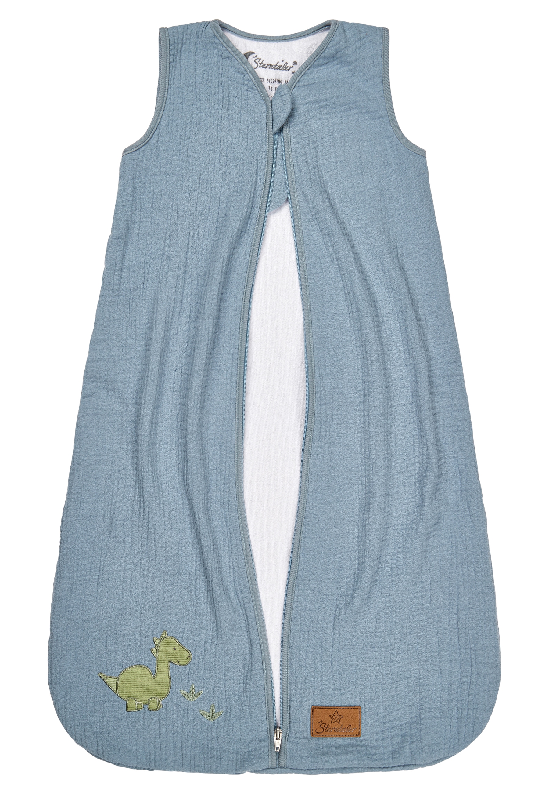 Sterntaler® Babyschlafsack »Musselin-Schlafsack 70cm DINO Rexi«