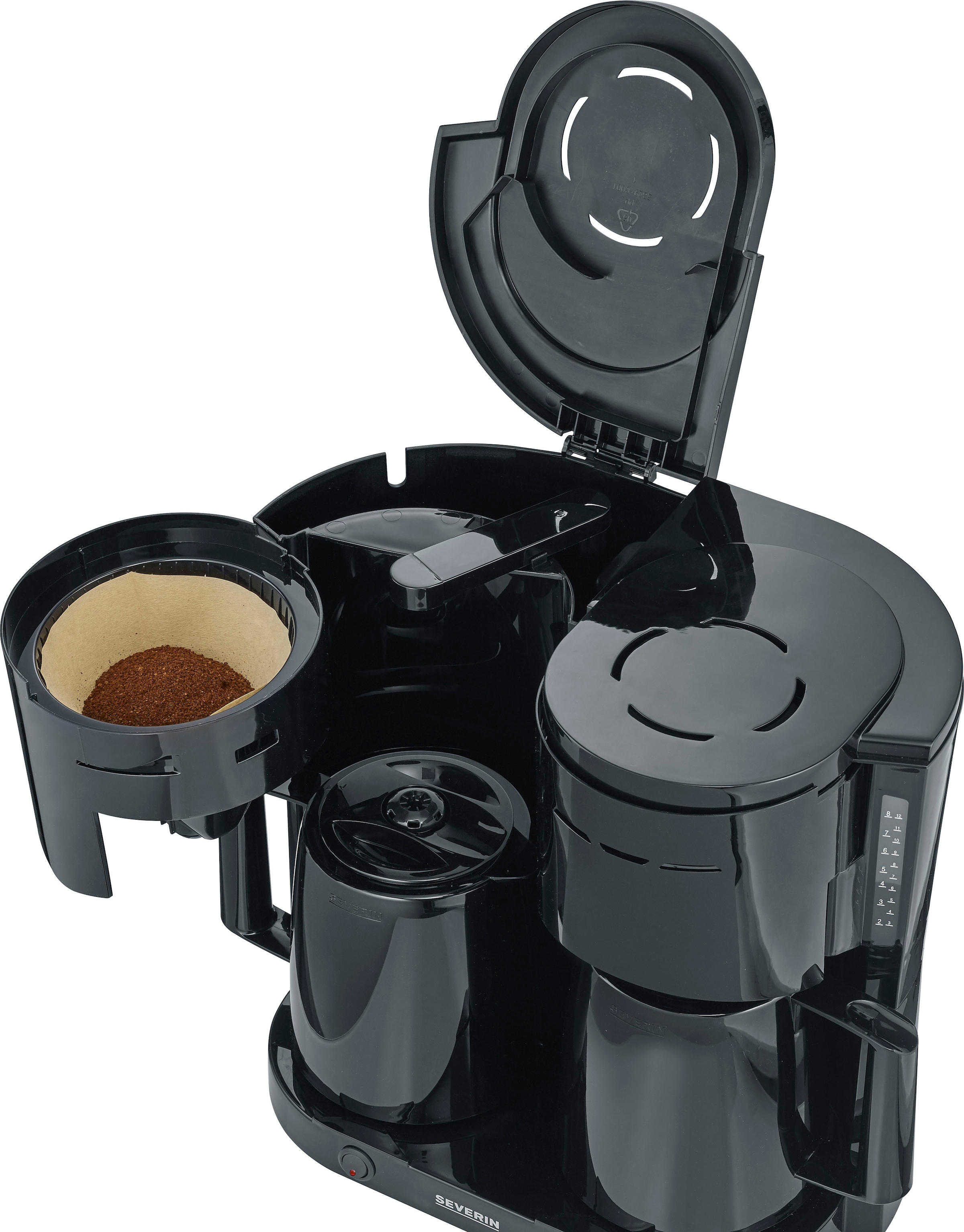 Severin Filterkaffeemaschine »KA 9315 Duo«, 1 l Kaffeekanne, Papierfilter, 1x4