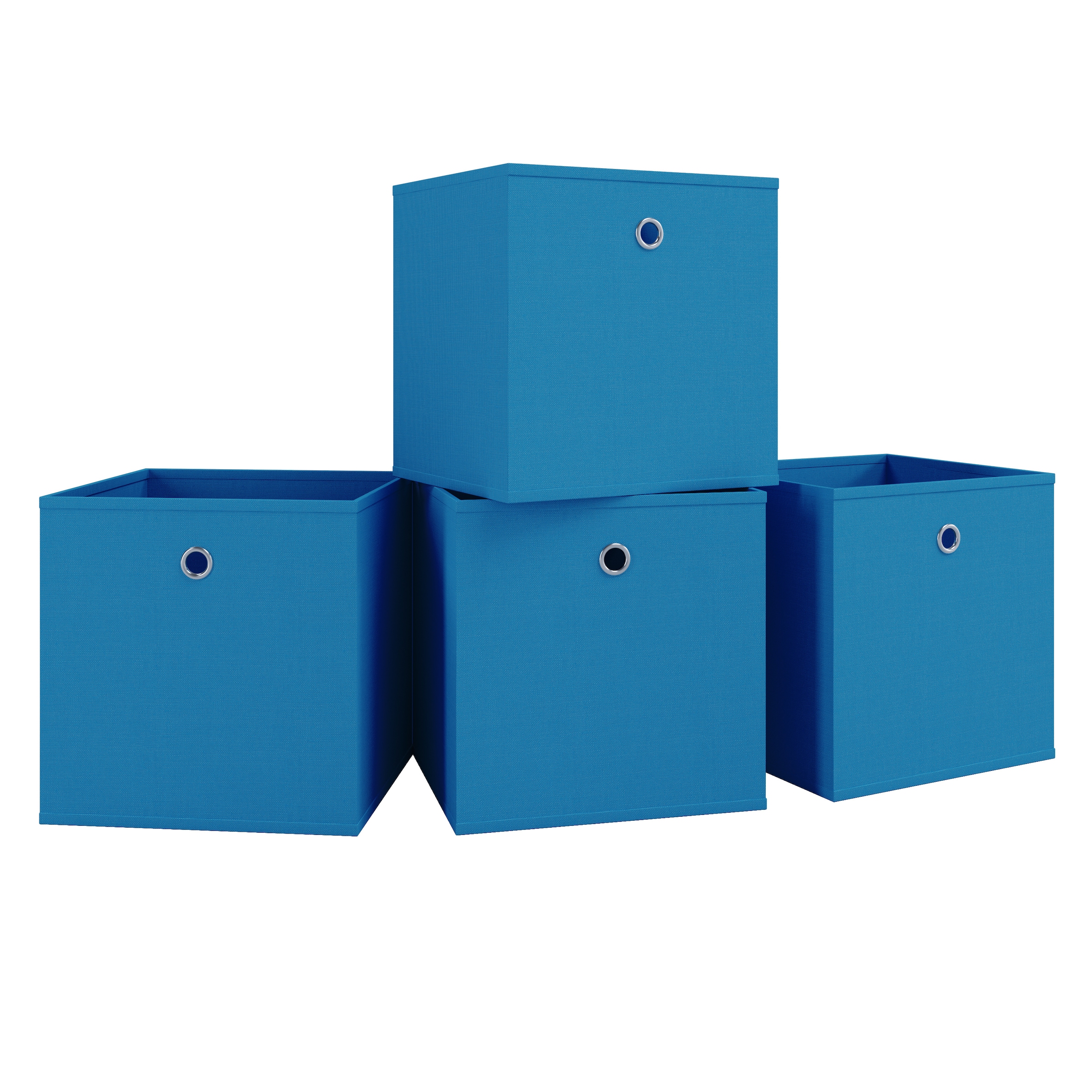 Faltbox »4er Set Faltbox Klappbox Aufbewahrungsbox Boxas«, (4 St., Boxas)