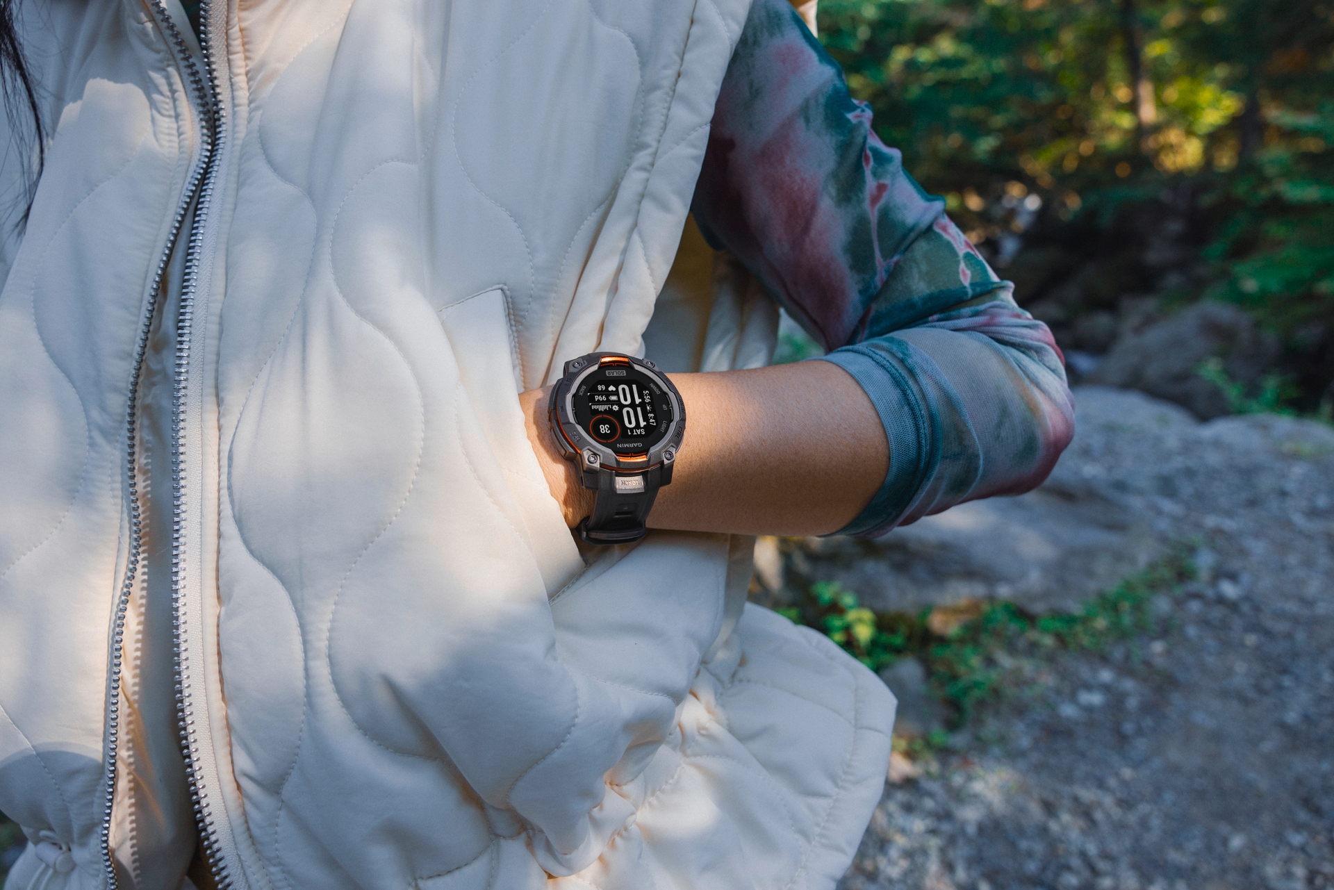 Garmin Smartwatch »Instinct 3 - 50 mm, Solar« (3,3 cm / 1,3 ″)