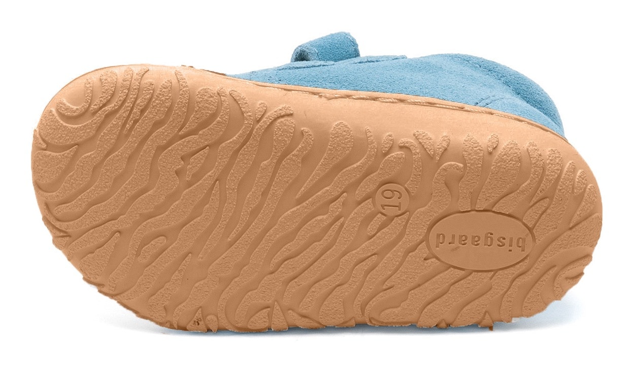 Bisgaard Lauflernschuh »barefoot hale v Weite: normal«, Barfußschuh mit Wechselfußbett, Größenschablone zum Download