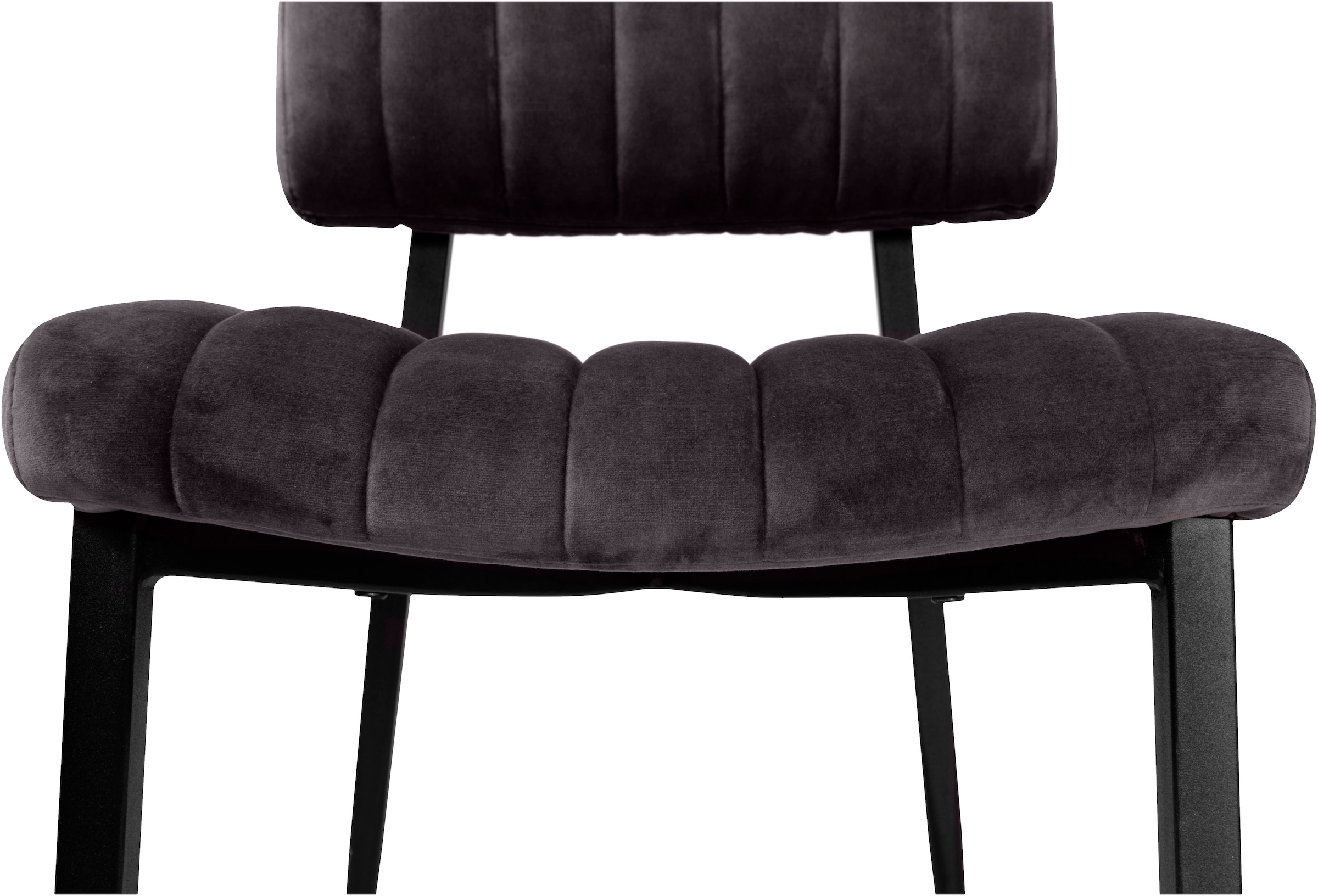 OMG Design Esszimmerstuhl »Ivan«, (Set), 1 St., Stoff, pflegeleichter Samtvelour Bezug, Küchenstuhl