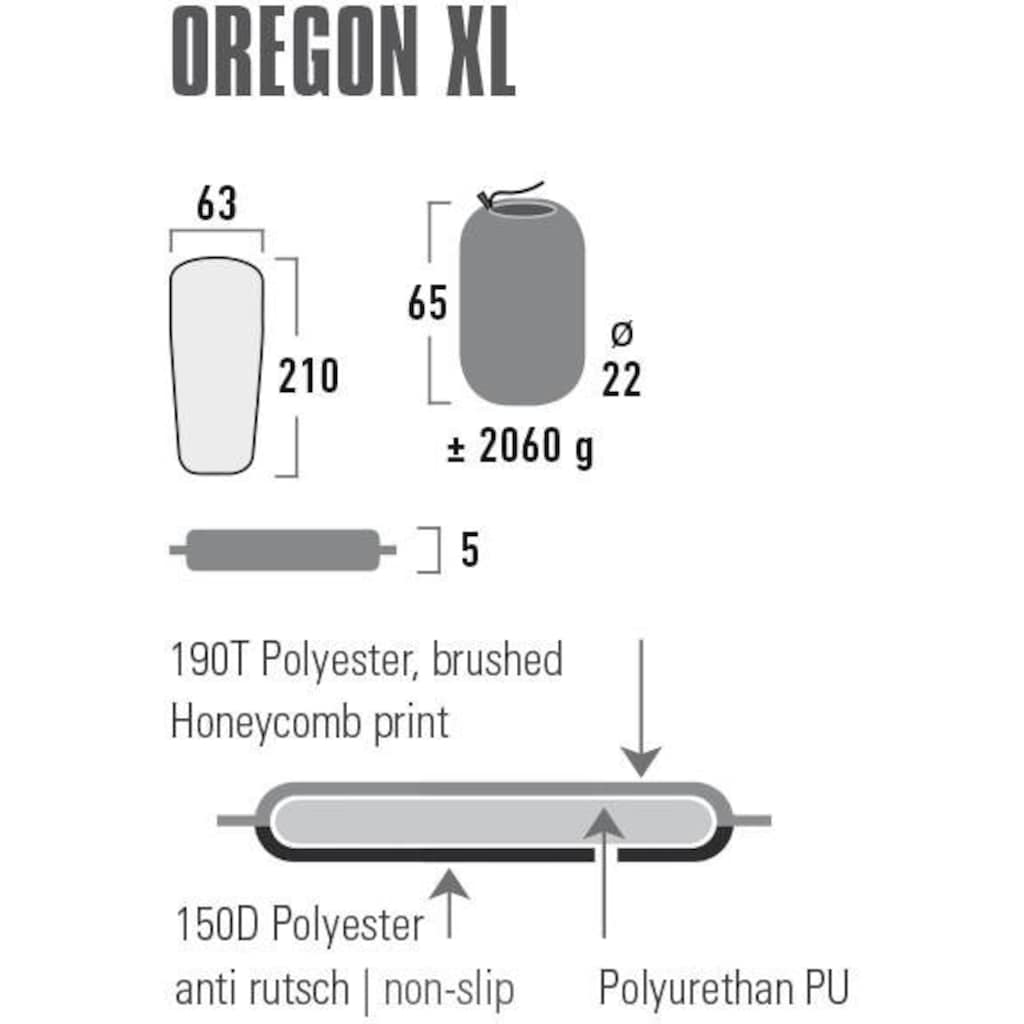 High Peak Thermomatte »selbstaufblasbare Matte Oregon«