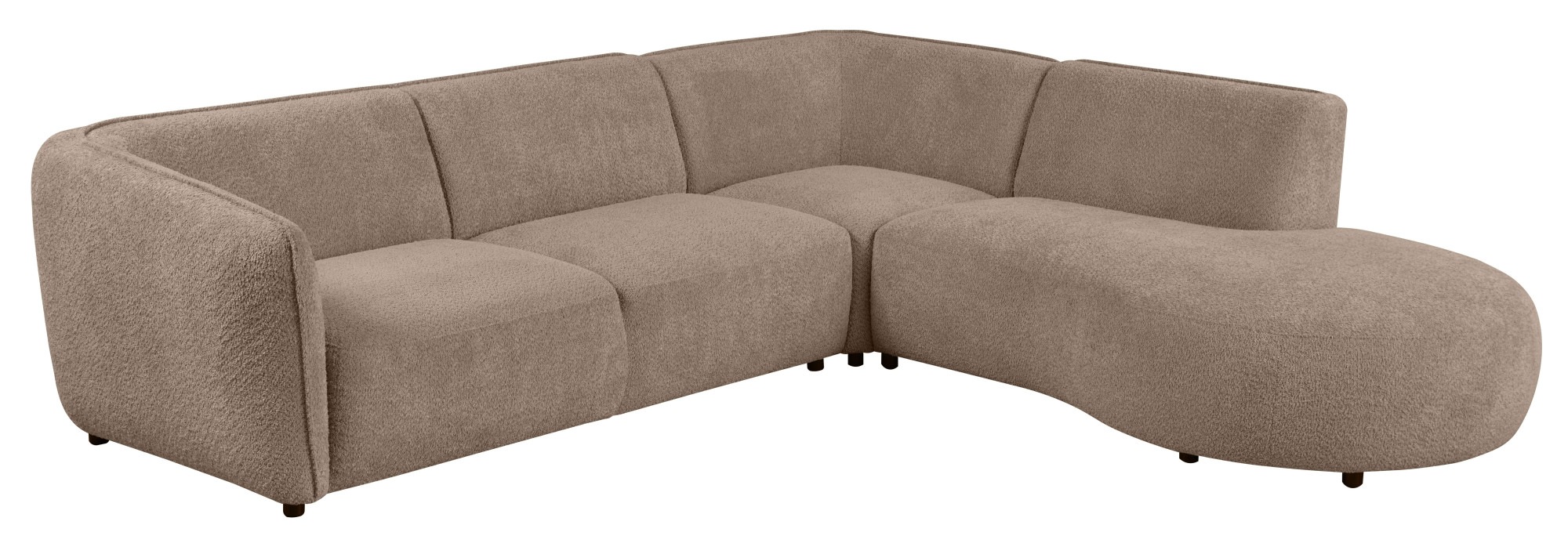 andas Ecksofa »Ostrup«, schlichtes modernes Design, in verschiedenen Farben