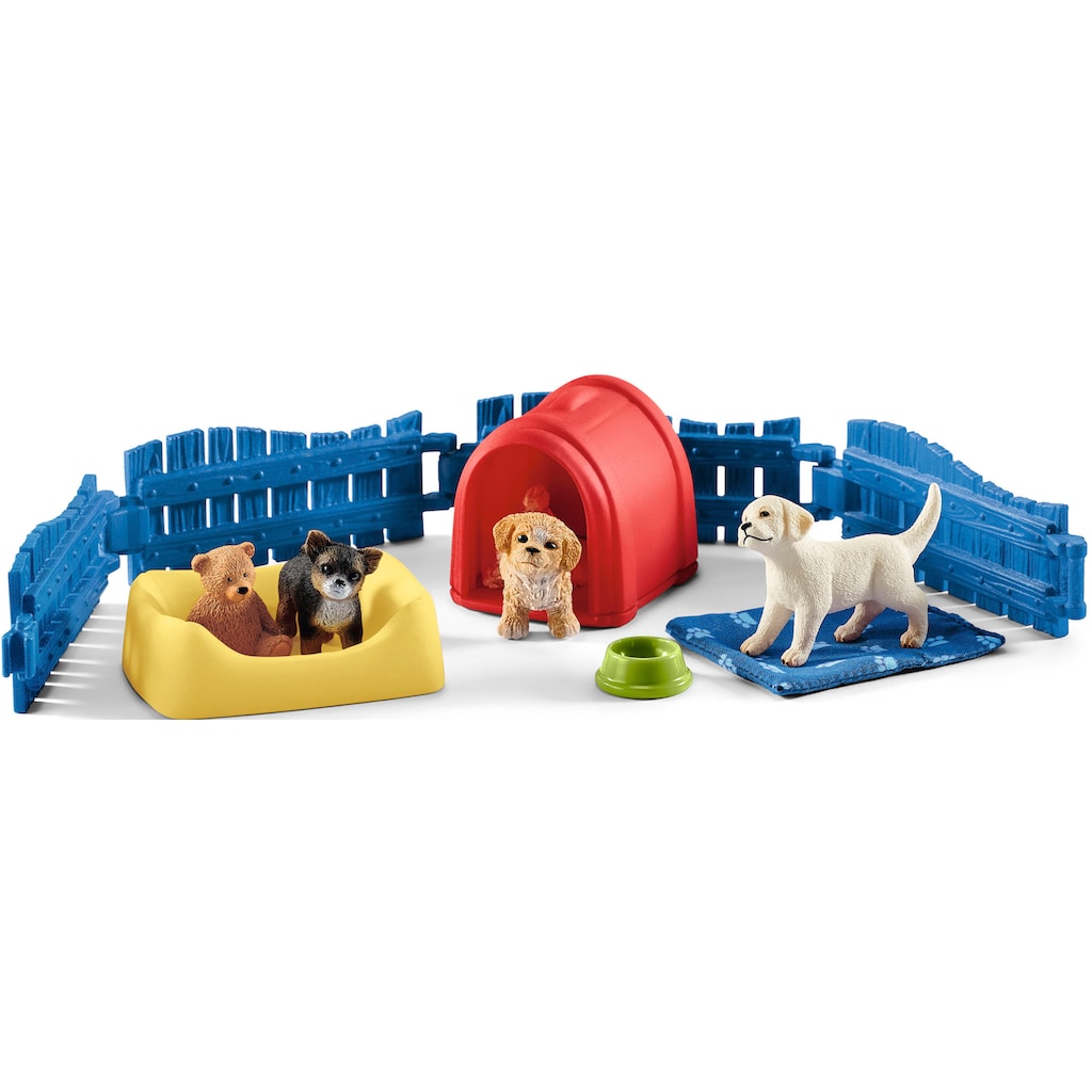 Schleich® Spielwelt »FARM WORLD, Welpenstube (42480)«