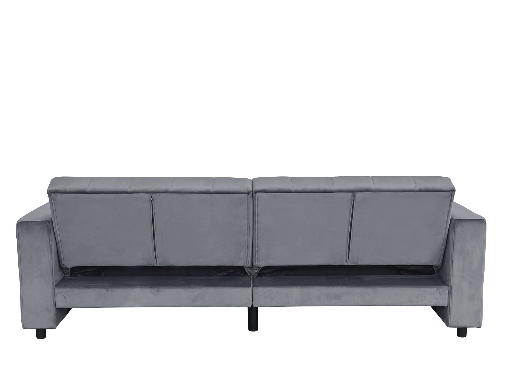 Dorel Home 3-Sitzer »Allie II Schlafsofa 225 cm« Bett-Funktion (108/190cm), Rückenlehne 2-teilig, mit Steppung