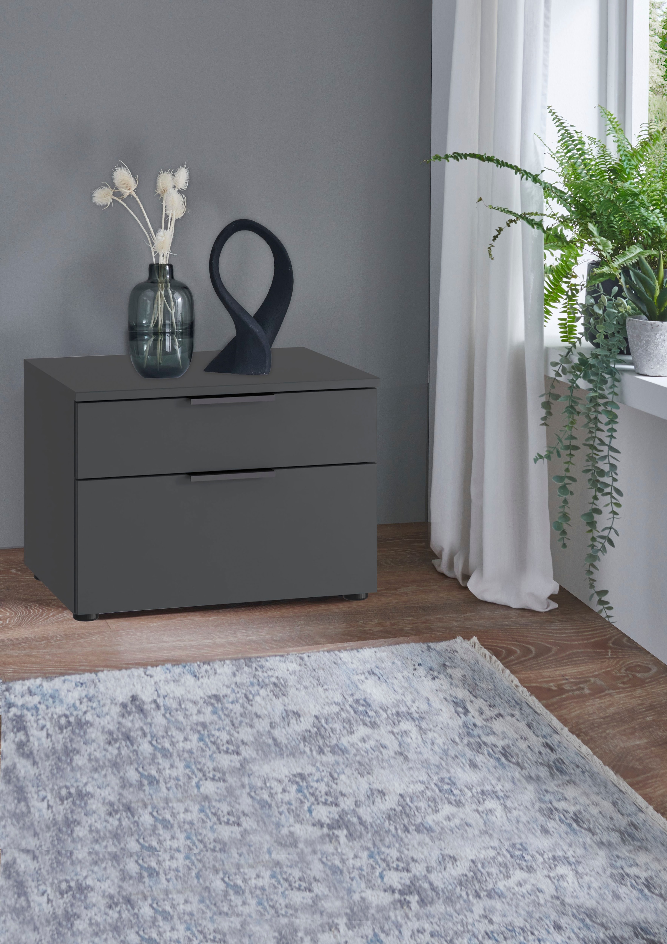 Wimex Nachtkommode »Oxford by fresh to go, mit Schubladen, in 2 Größen« 54cm breit,41cm tief, wahlweise in 2 Höhen,  Mit Soft-close Beschlägen