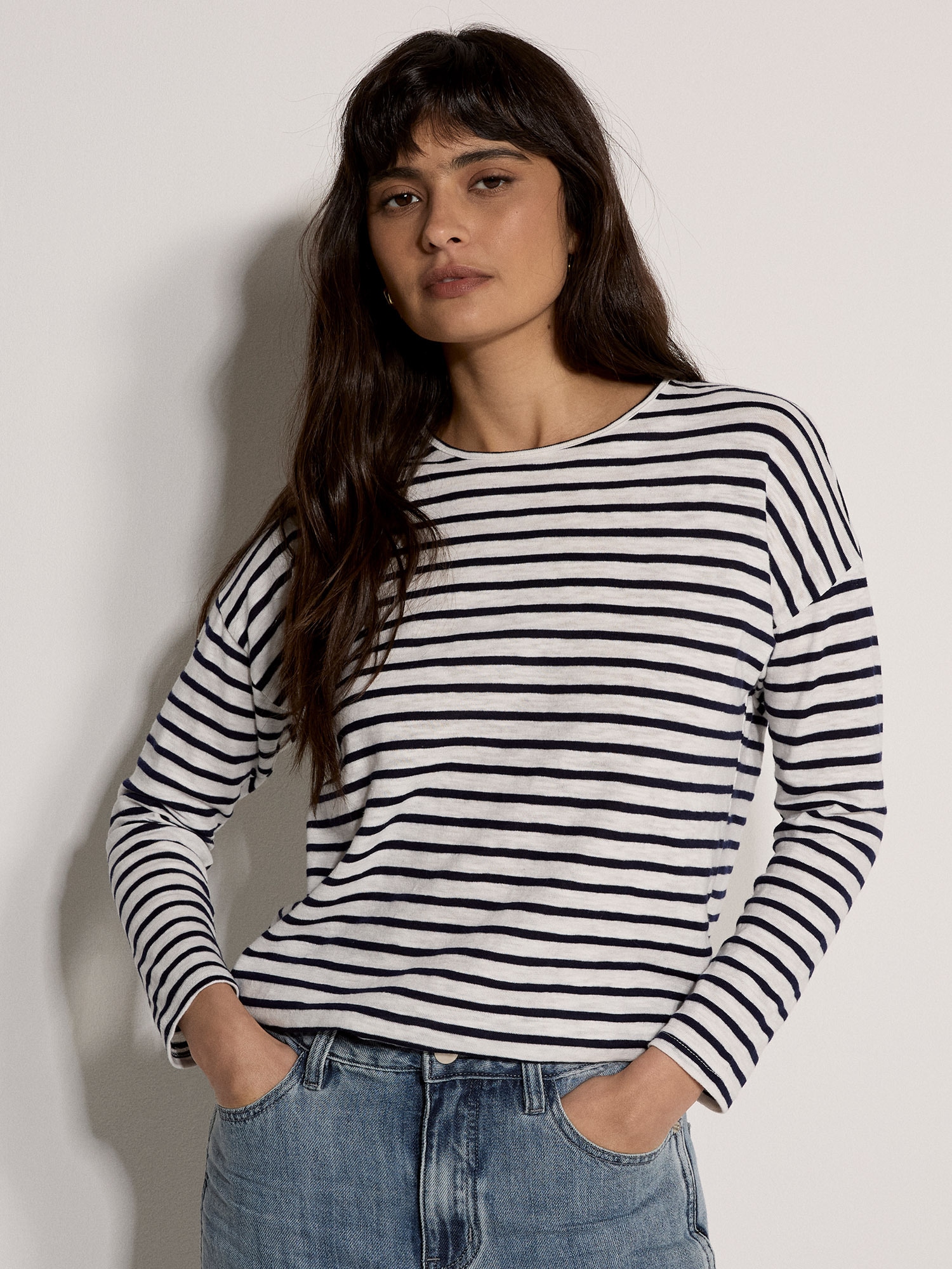 Apricot Shirttop »Top« mit Streifen