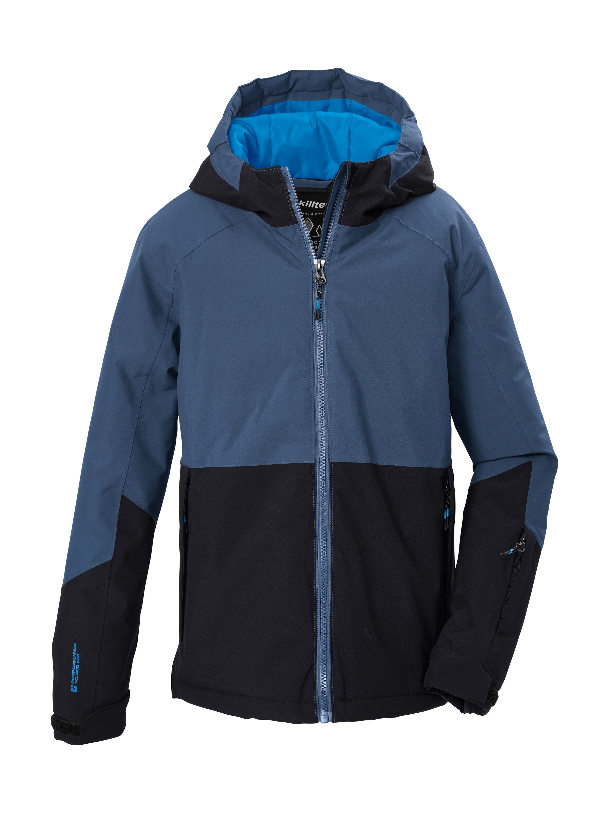 Killtec Skijacke »KSW 205 BYS SKI JCKT« Zweifarbige, wasserdichte, atmungsaktive Skijacke mit Extras