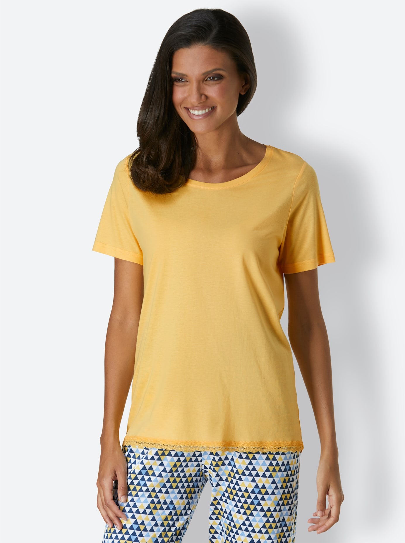 wäschepur Pyjamaoberteil »Schlafanzug-Shirt«, (1 tlg.)